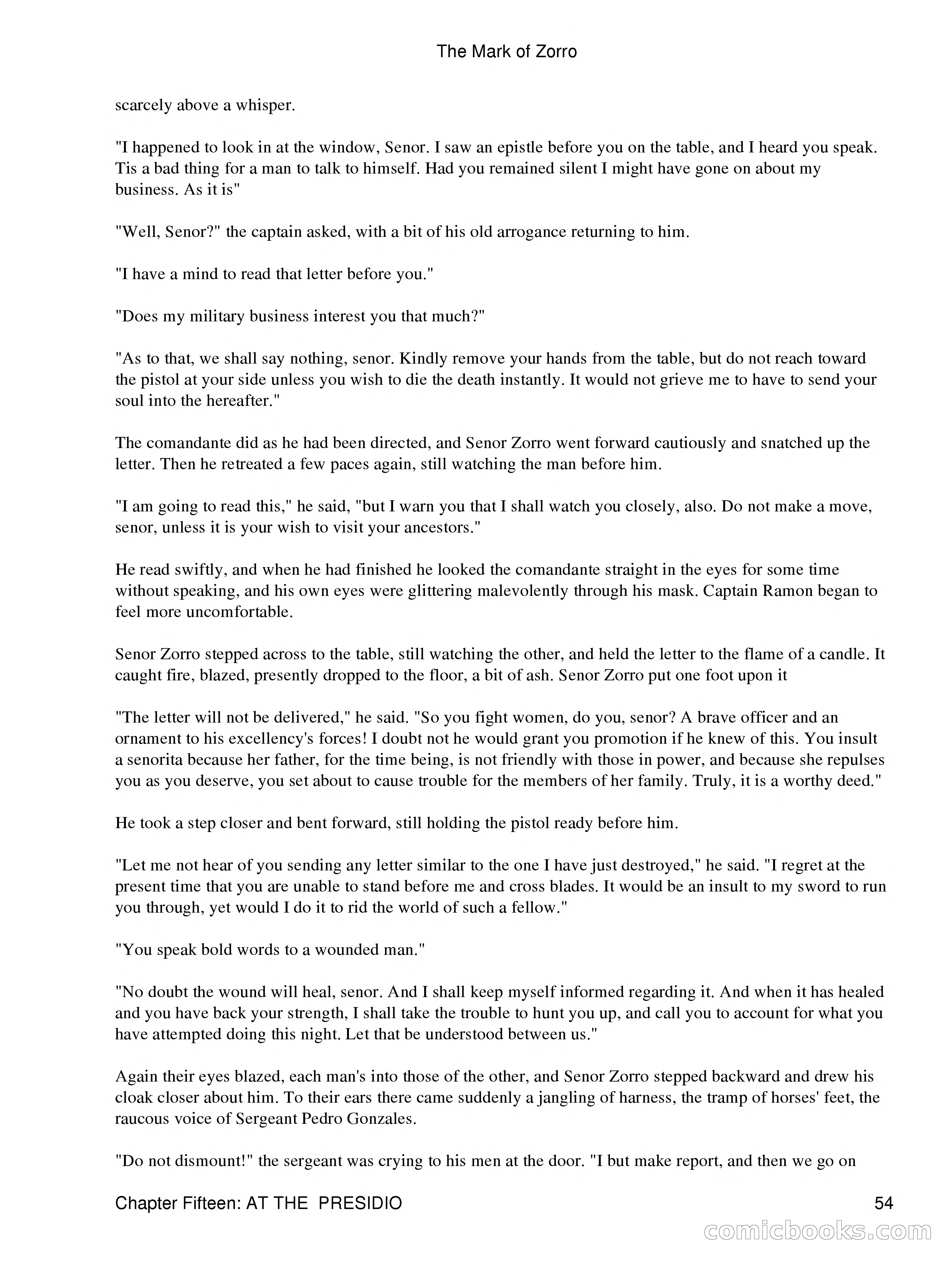 The Mark of Zorro — page 56 of 136