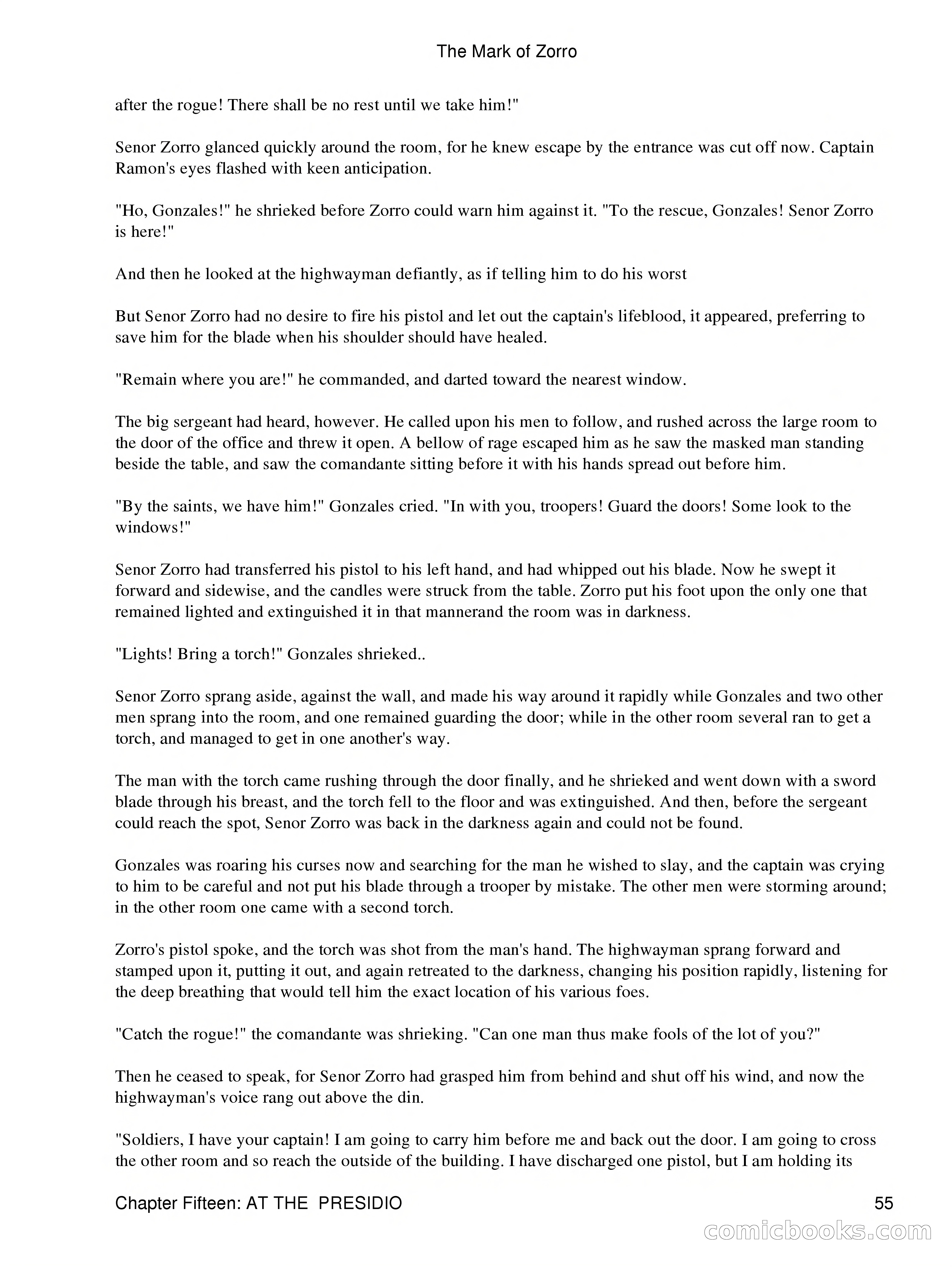 The Mark of Zorro — page 57 of 136
