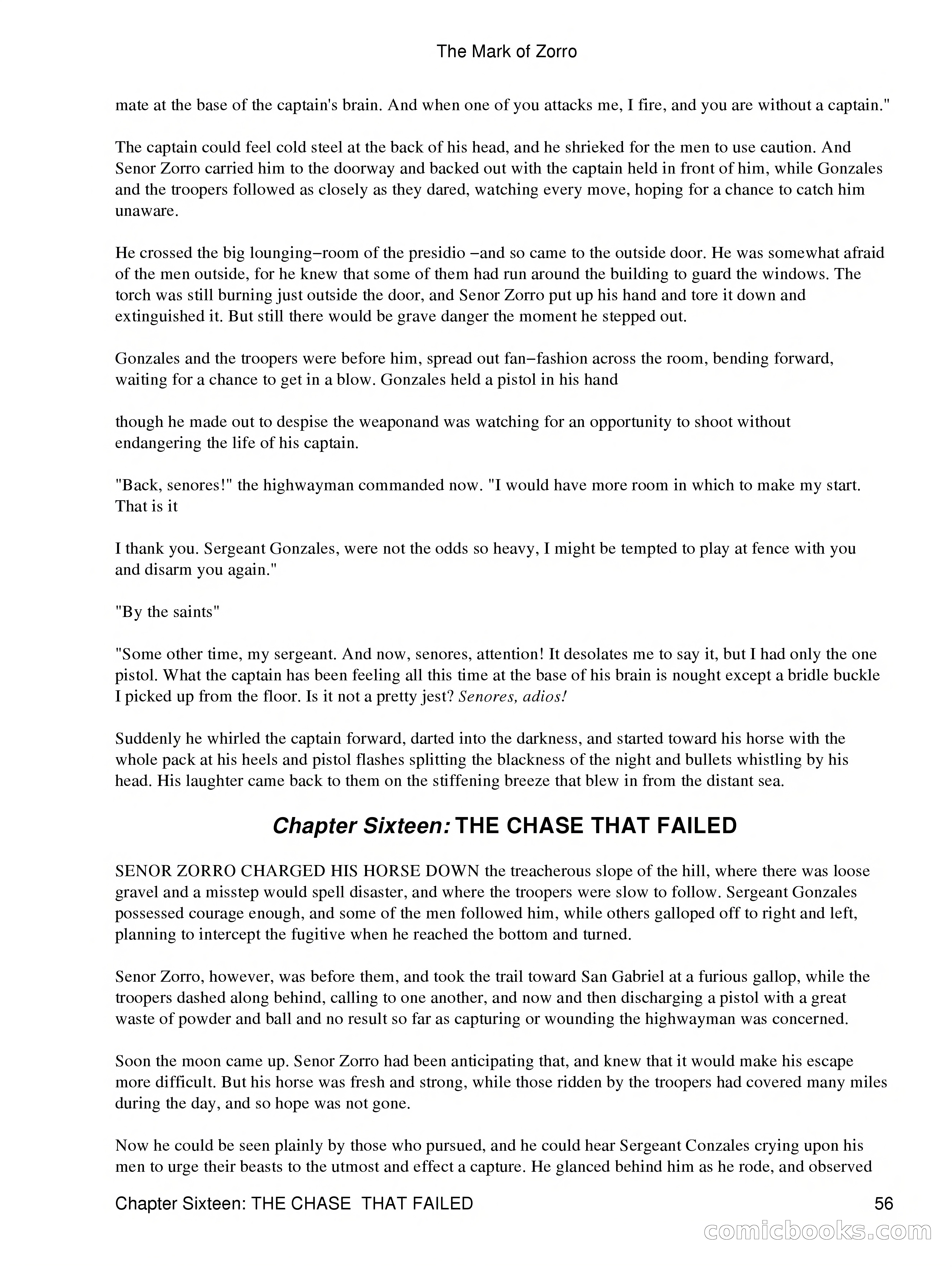 The Mark of Zorro — page 58 of 136