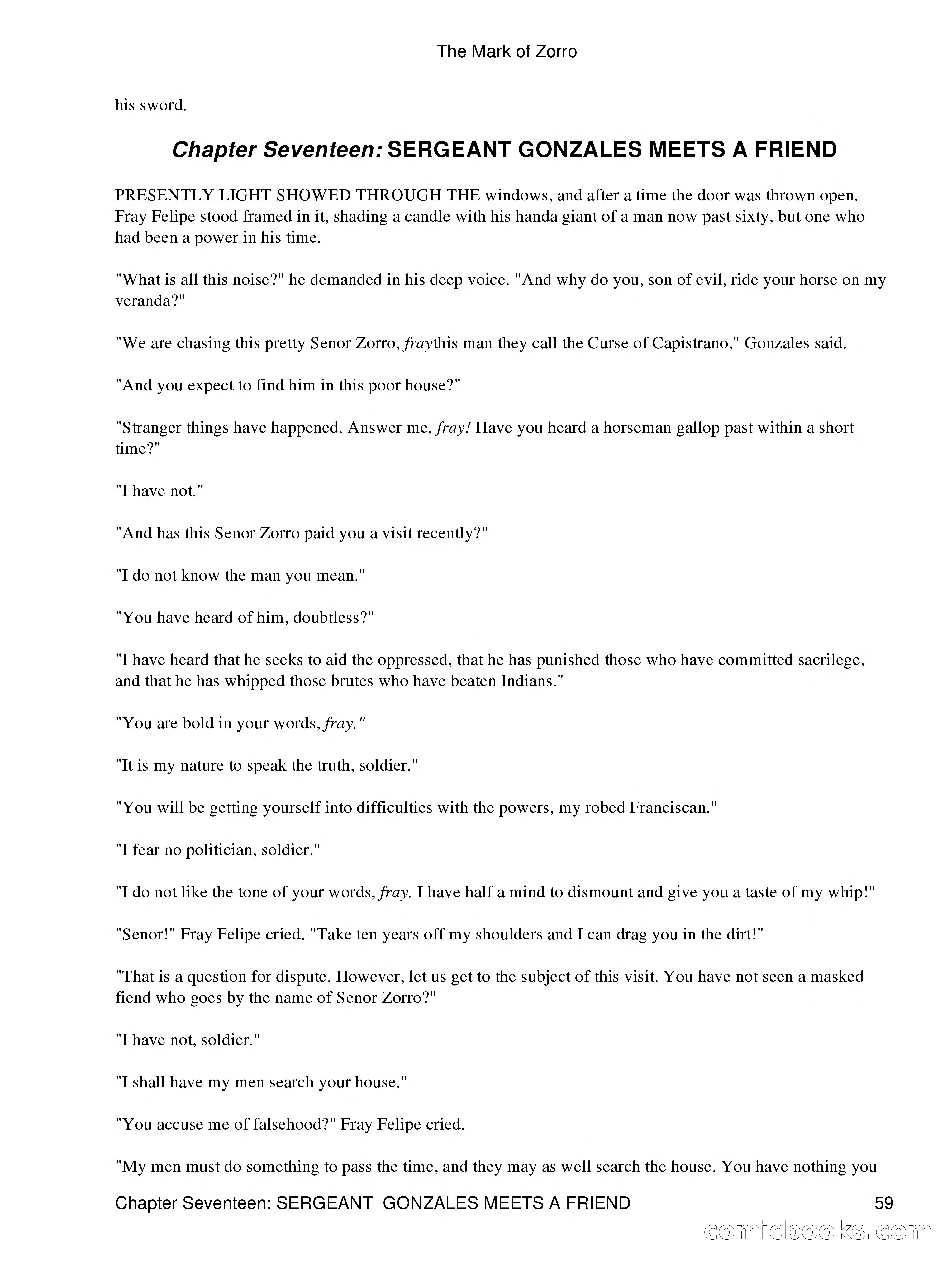 The Mark of Zorro — page 61 of 136
