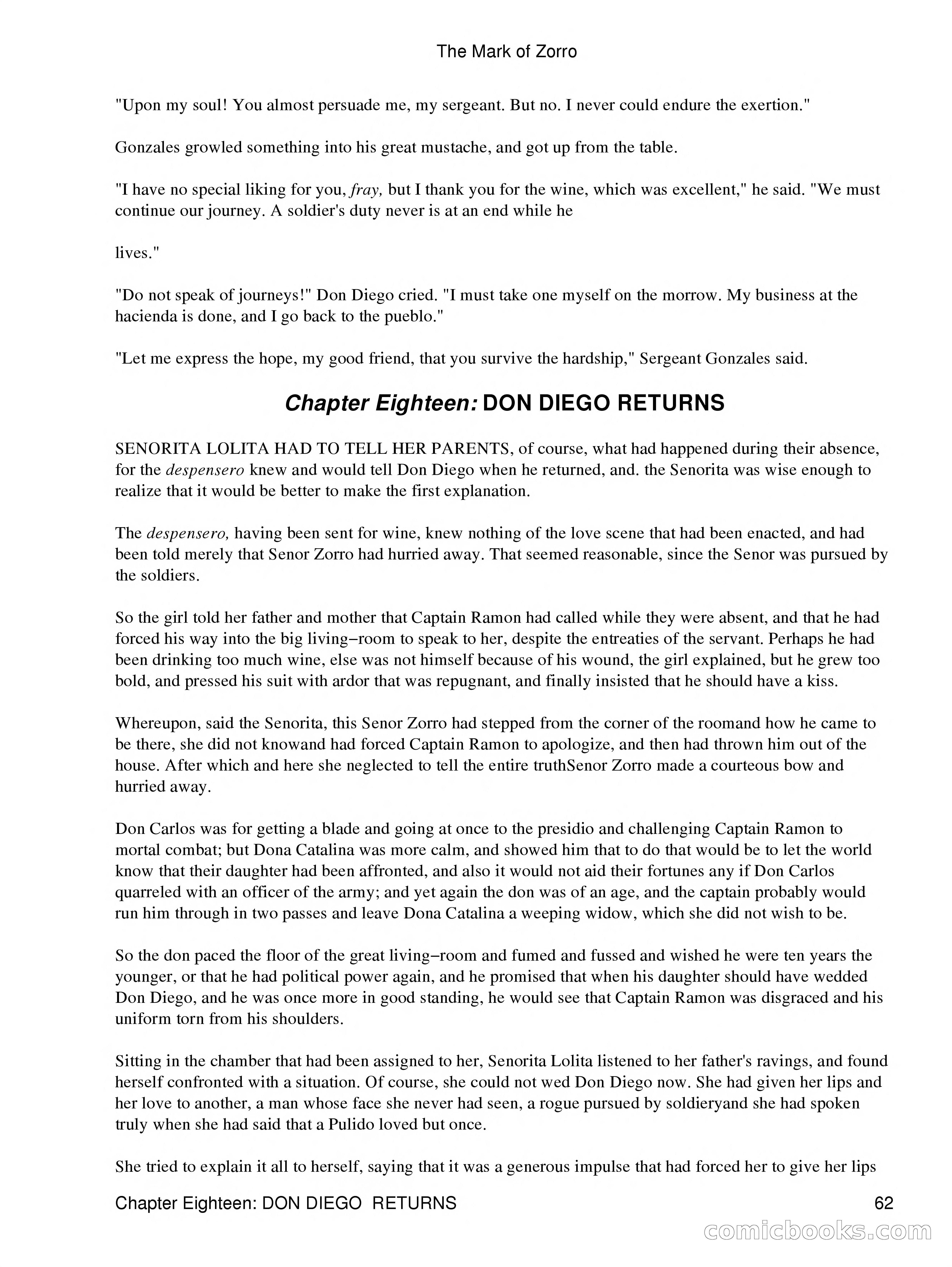 The Mark of Zorro — page 64 of 136
