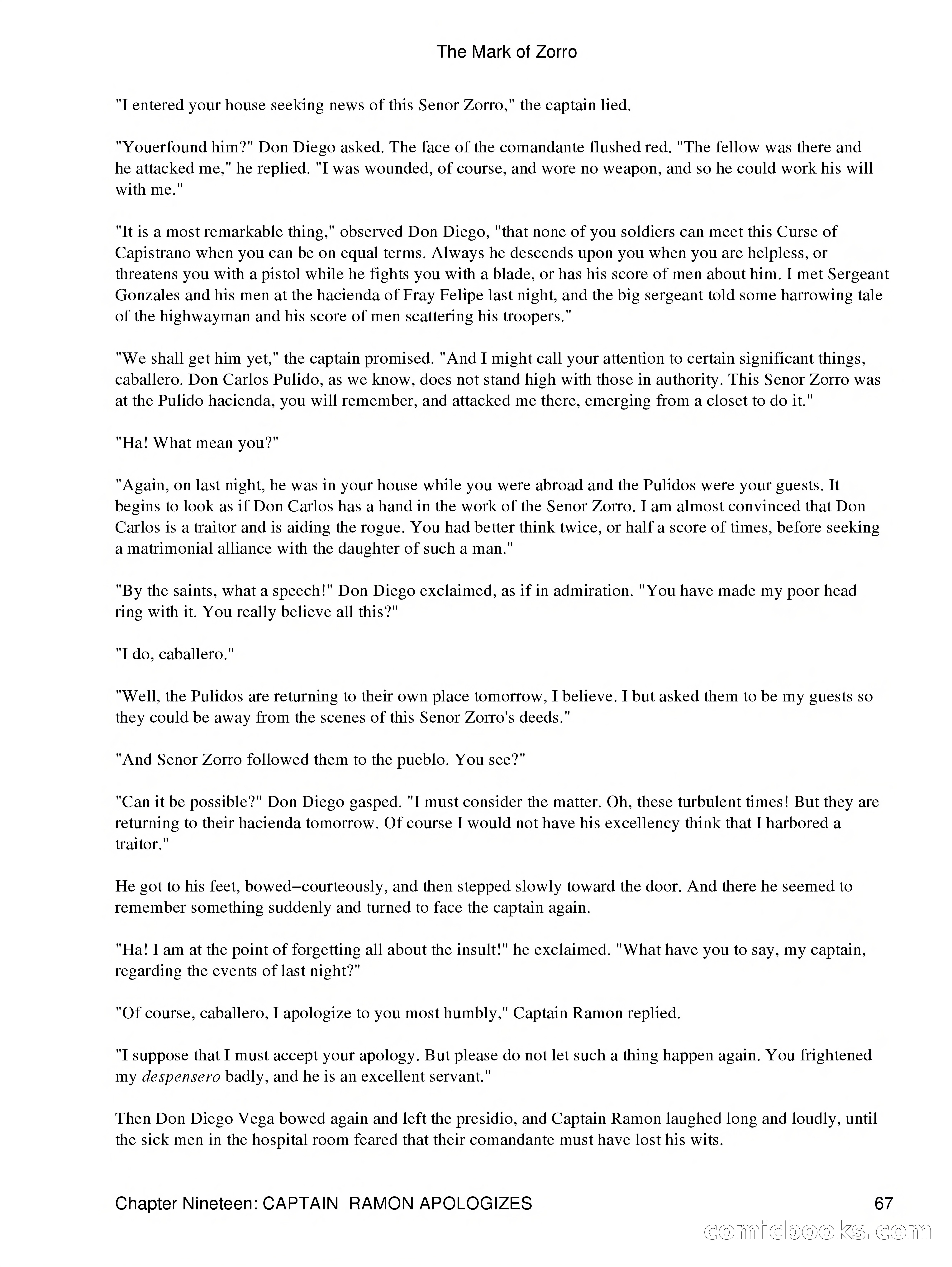 The Mark of Zorro — page 69 of 136