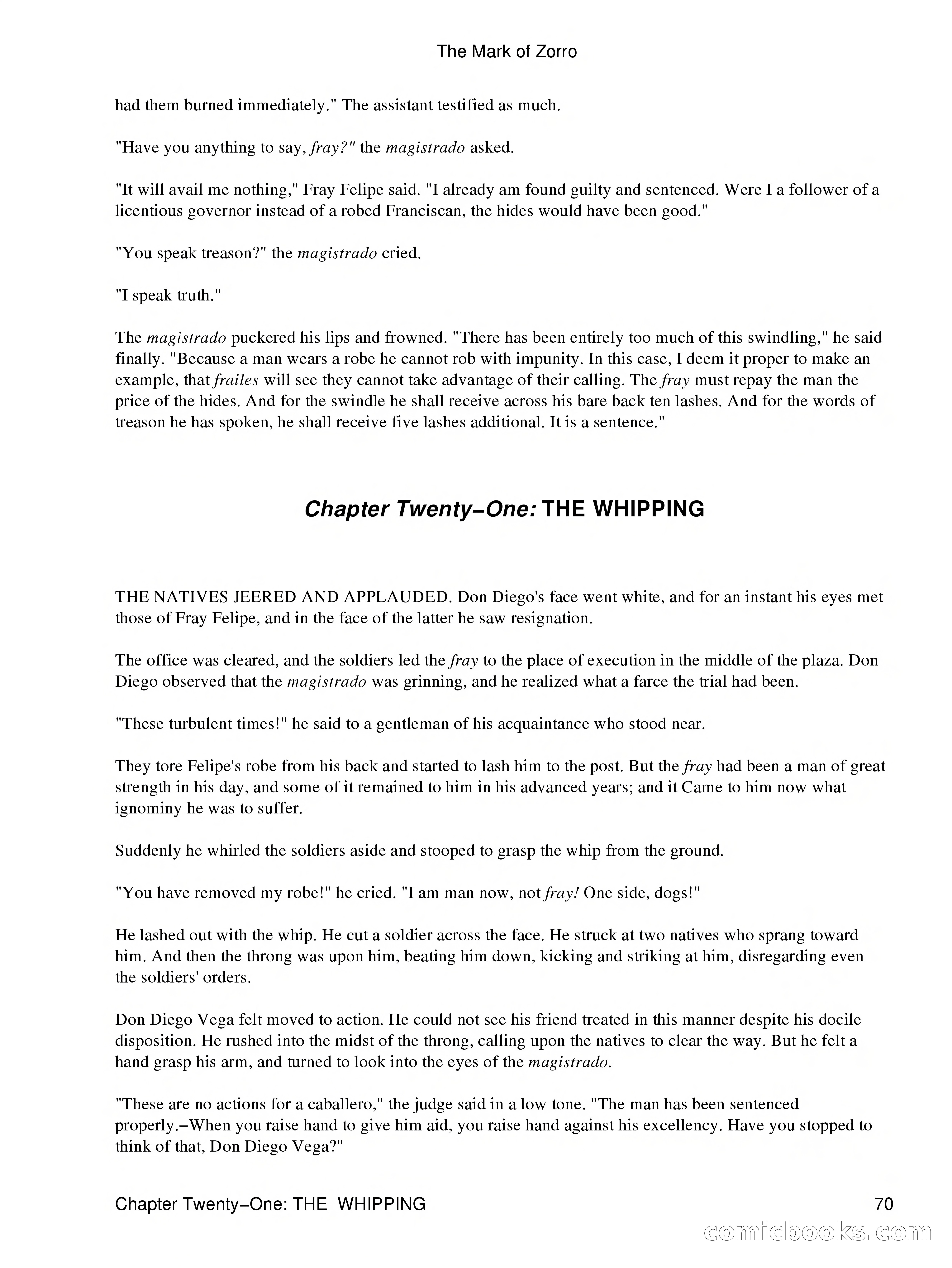 The Mark of Zorro — page 72 of 136