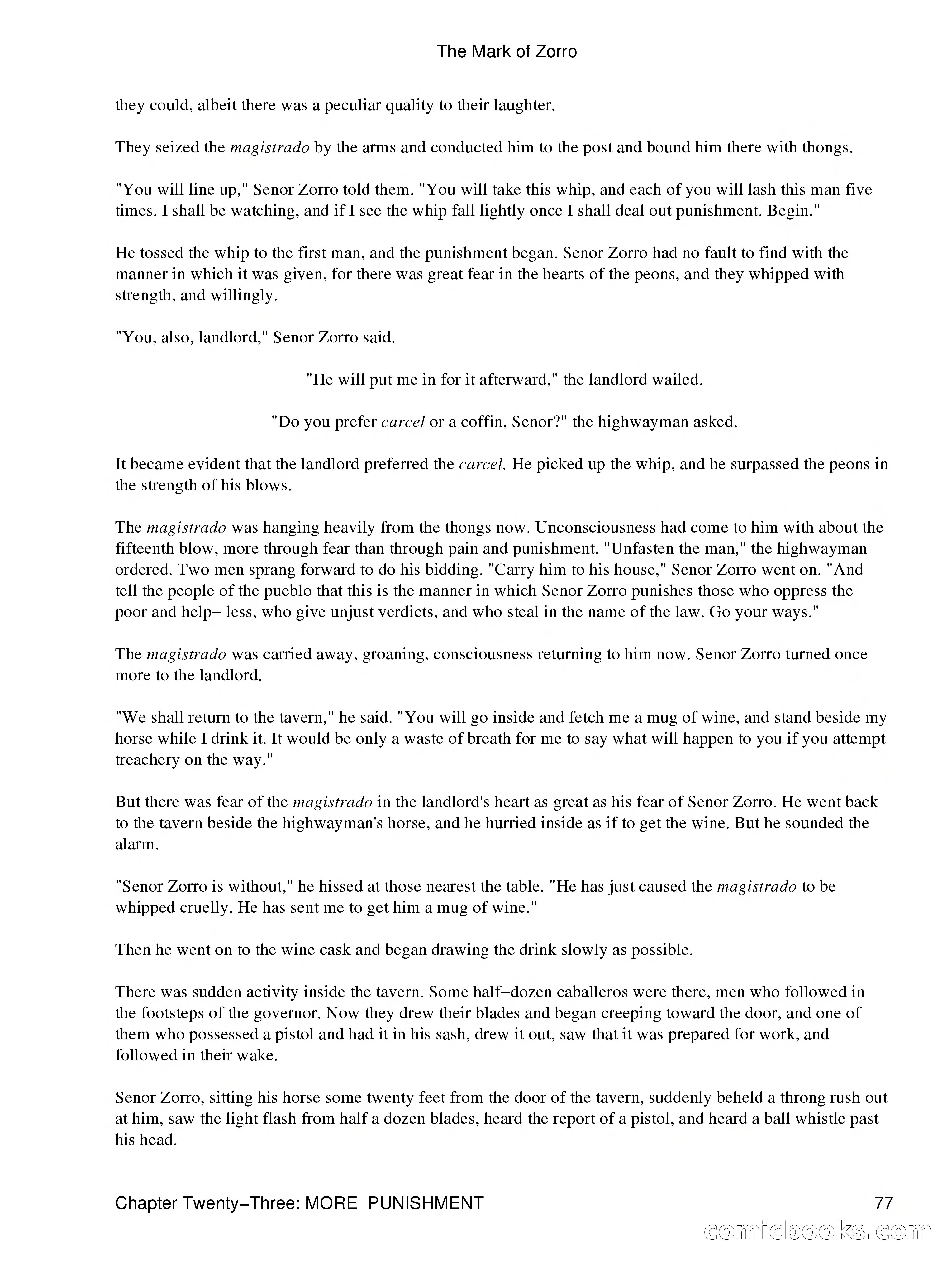 The Mark of Zorro — page 79 of 136