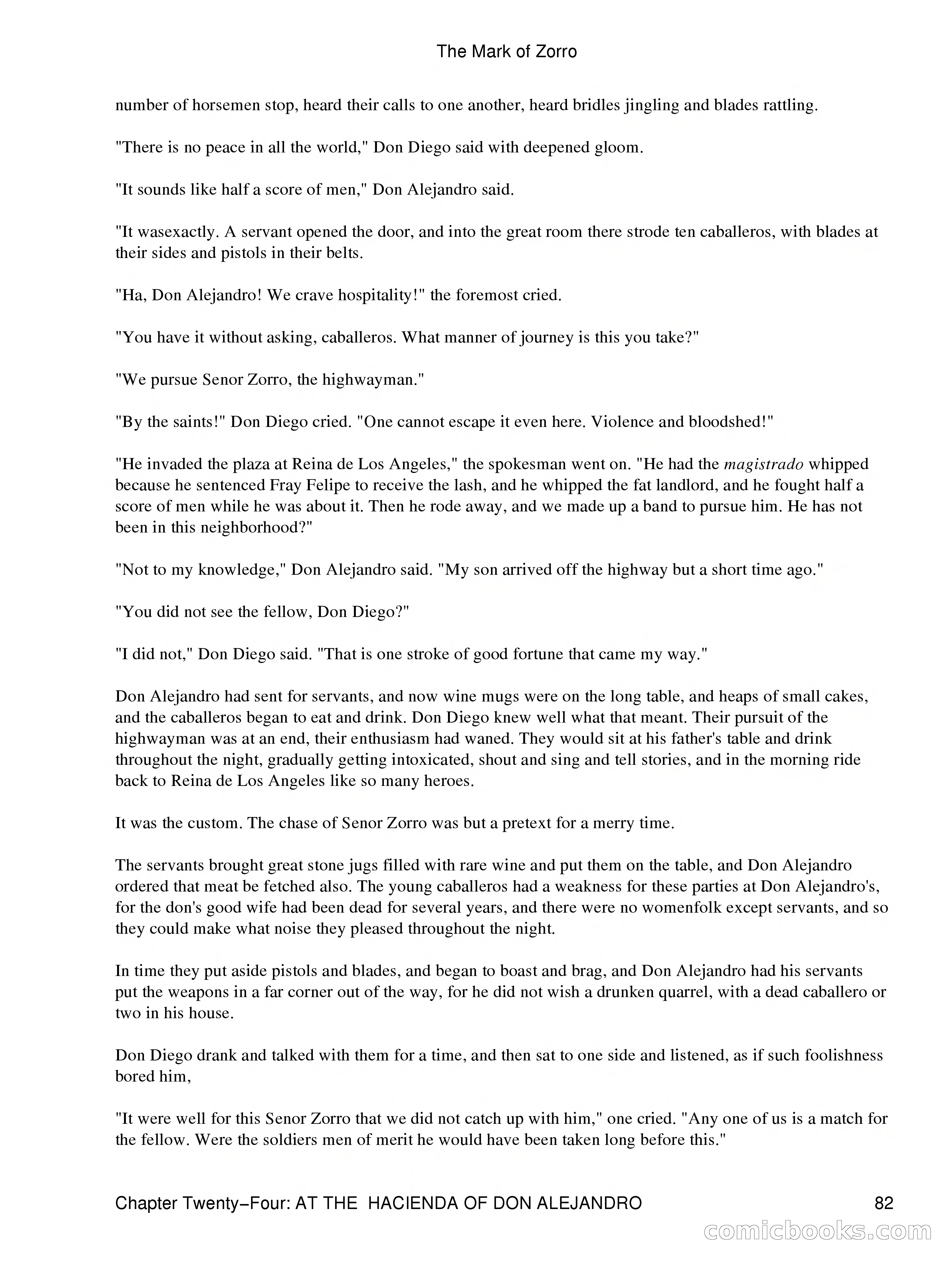 The Mark of Zorro — page 84 of 136