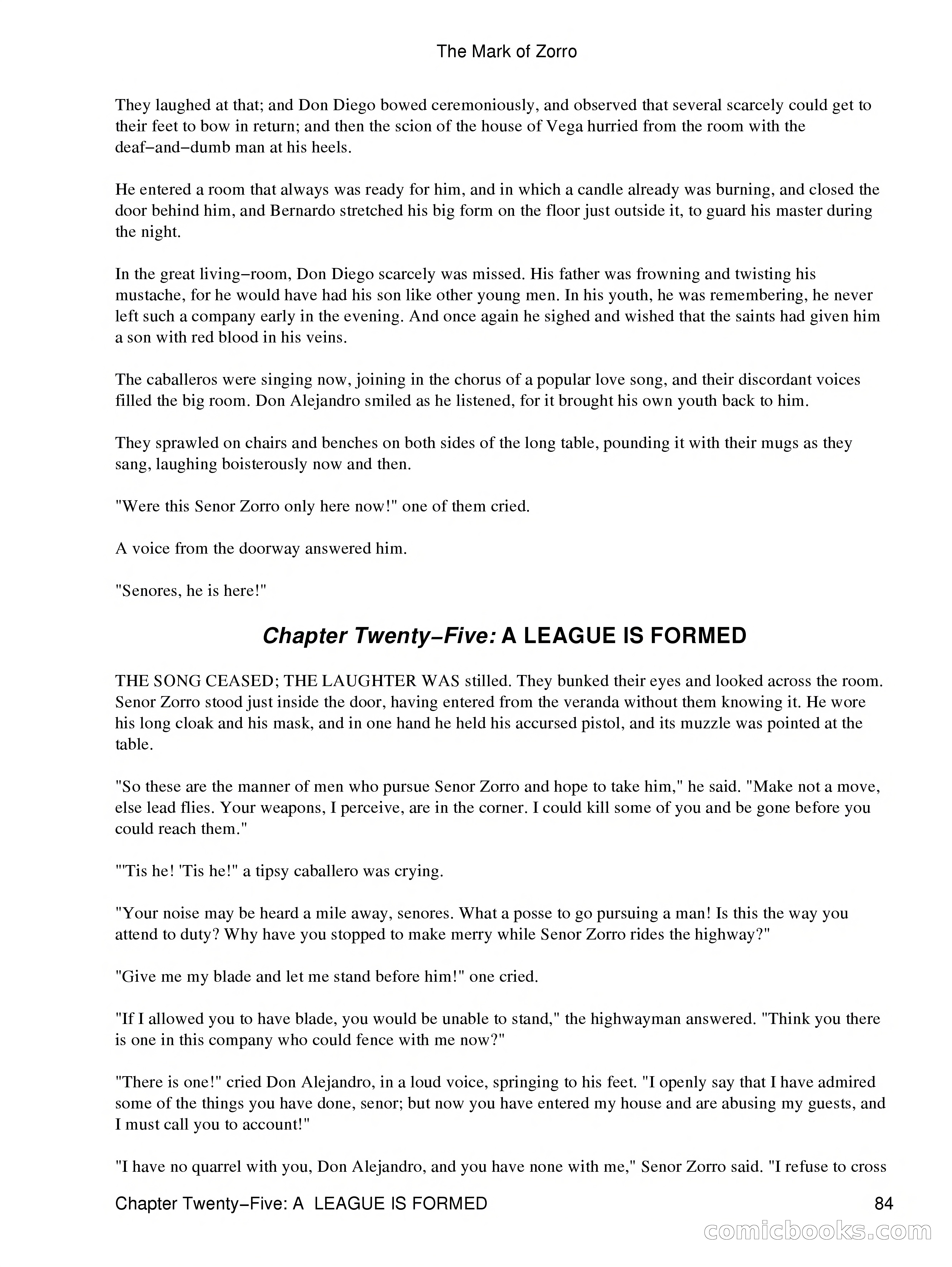 The Mark of Zorro — page 86 of 136