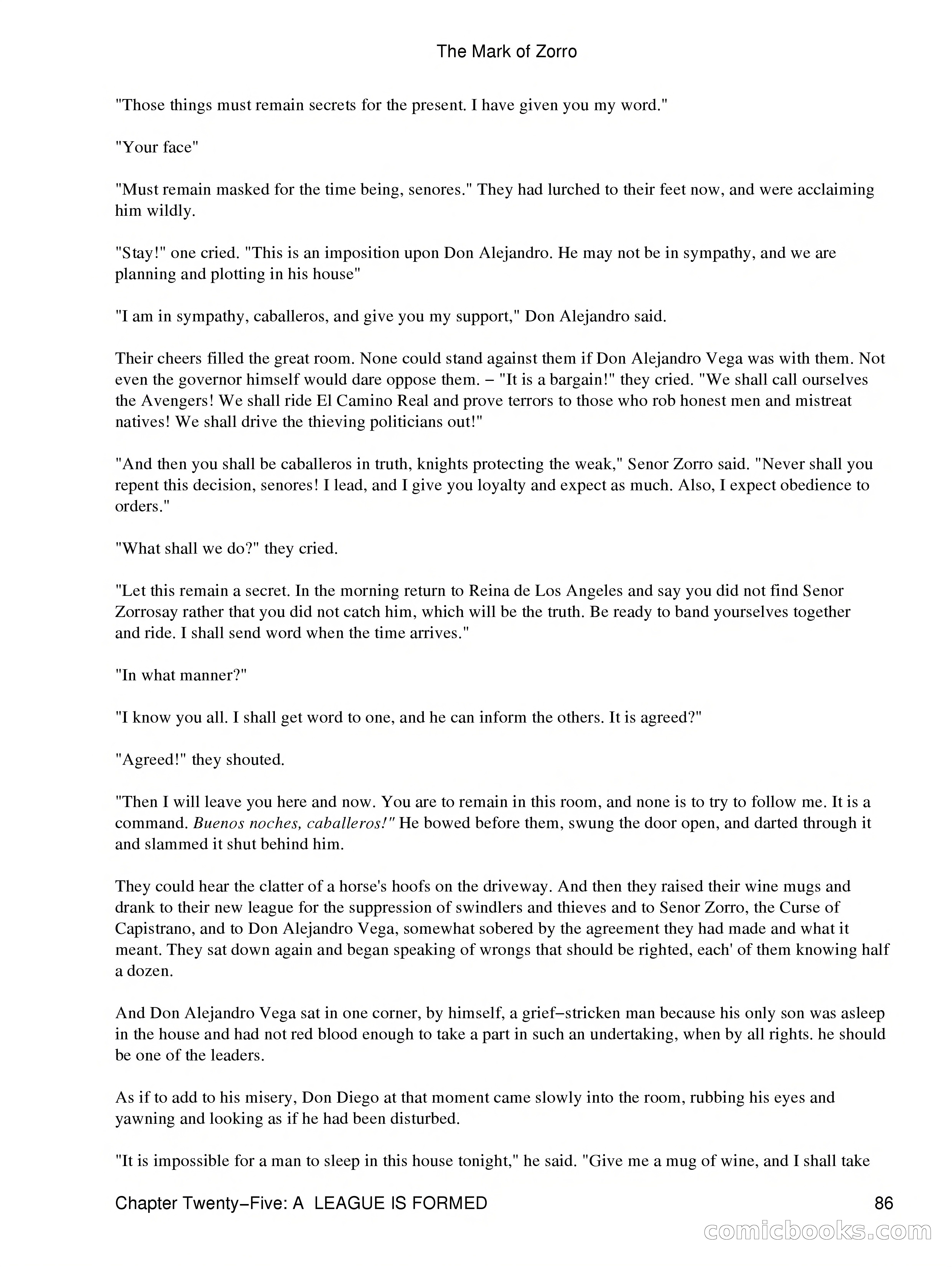 The Mark of Zorro — page 88 of 136