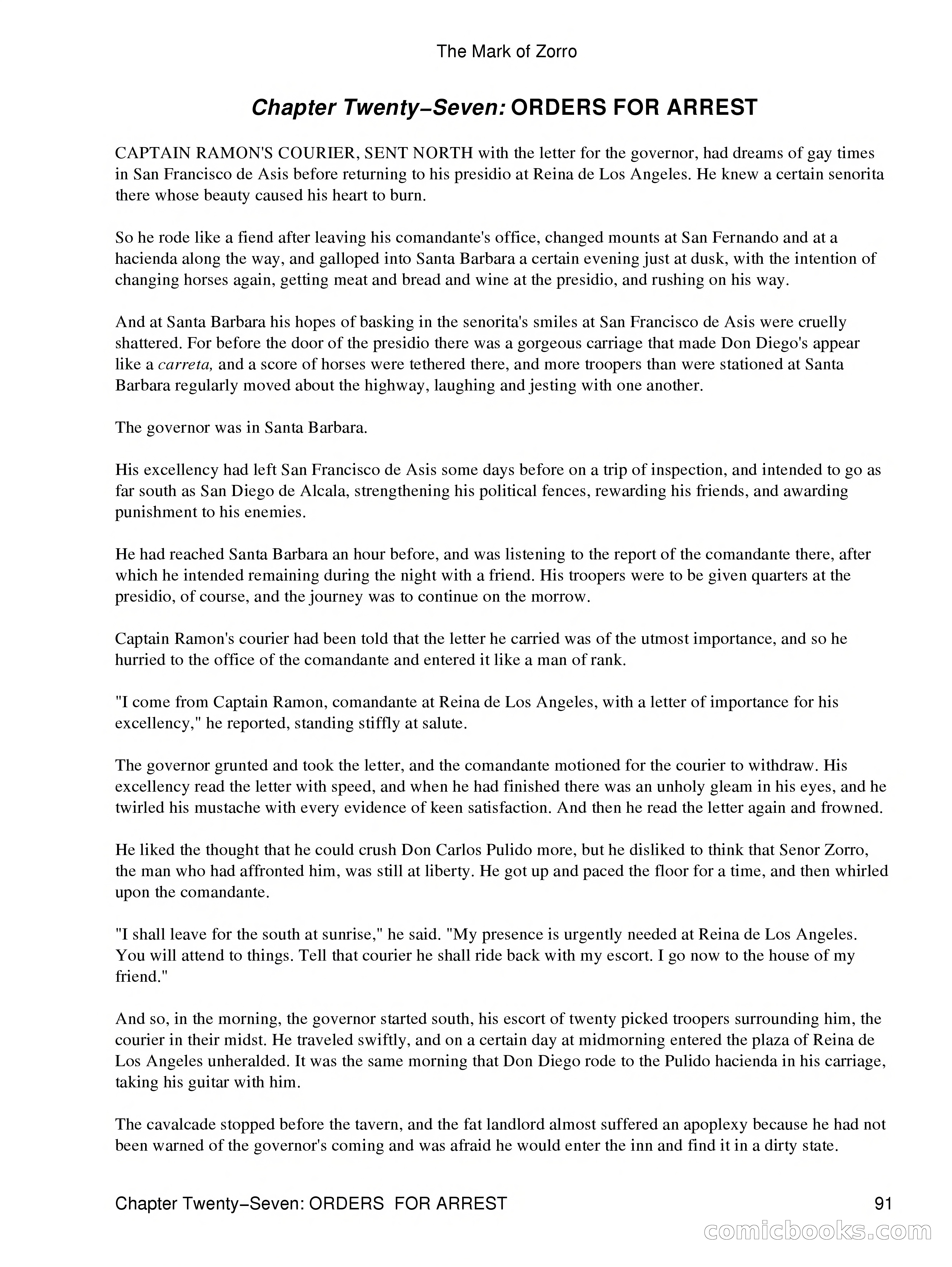 The Mark of Zorro — page 93 of 136