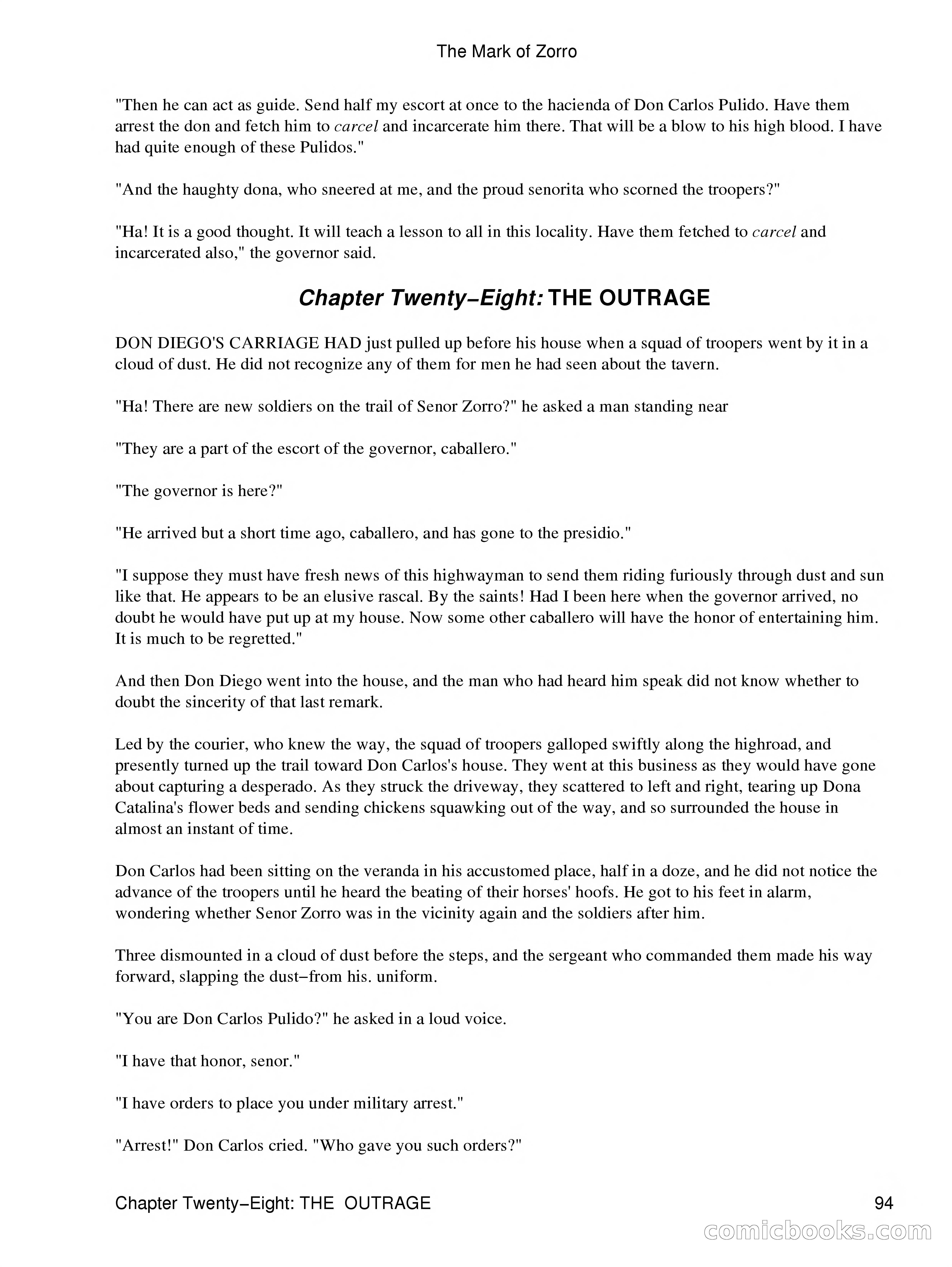 The Mark of Zorro — page 96 of 136