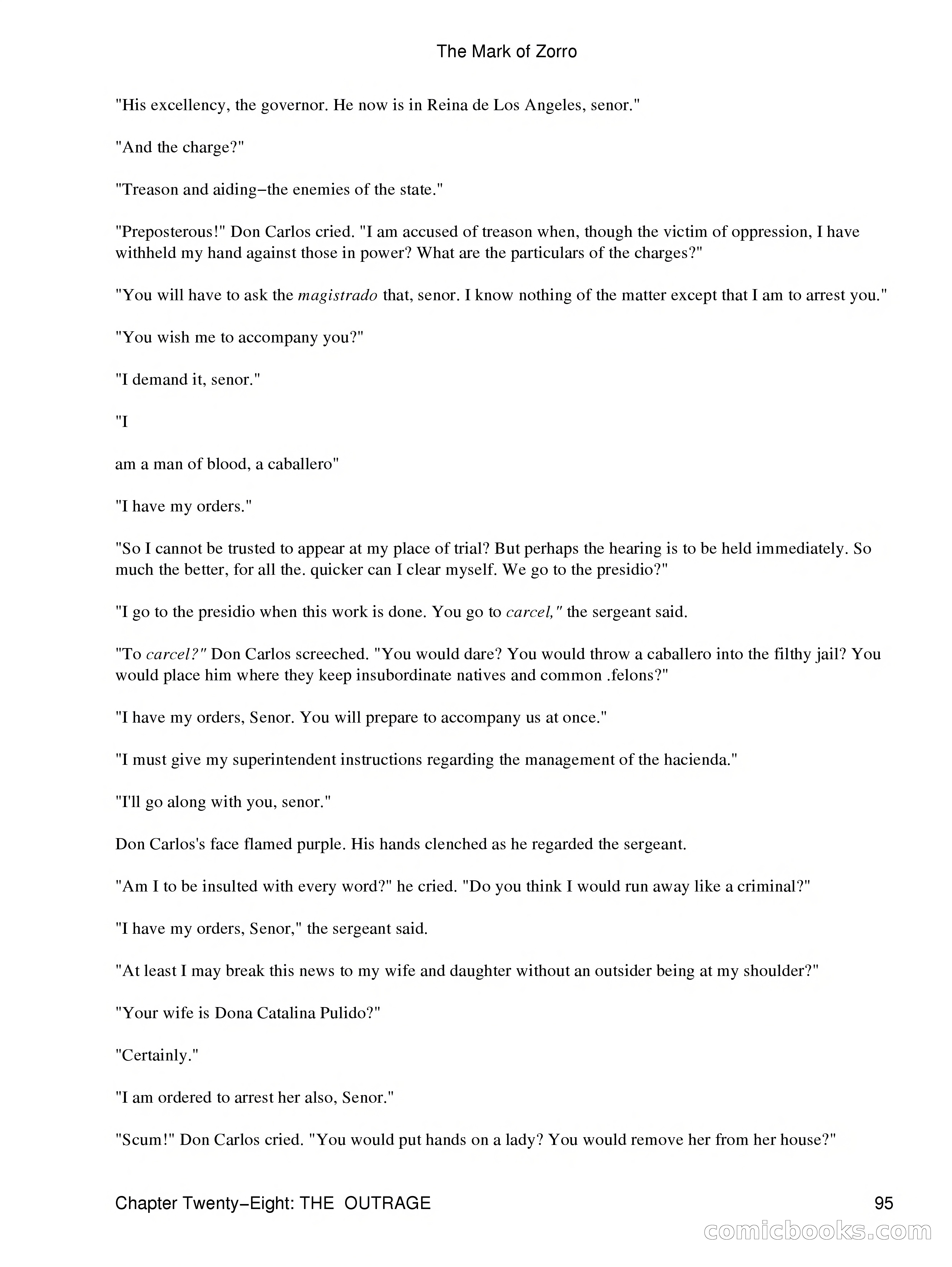 The Mark of Zorro — page 97 of 136