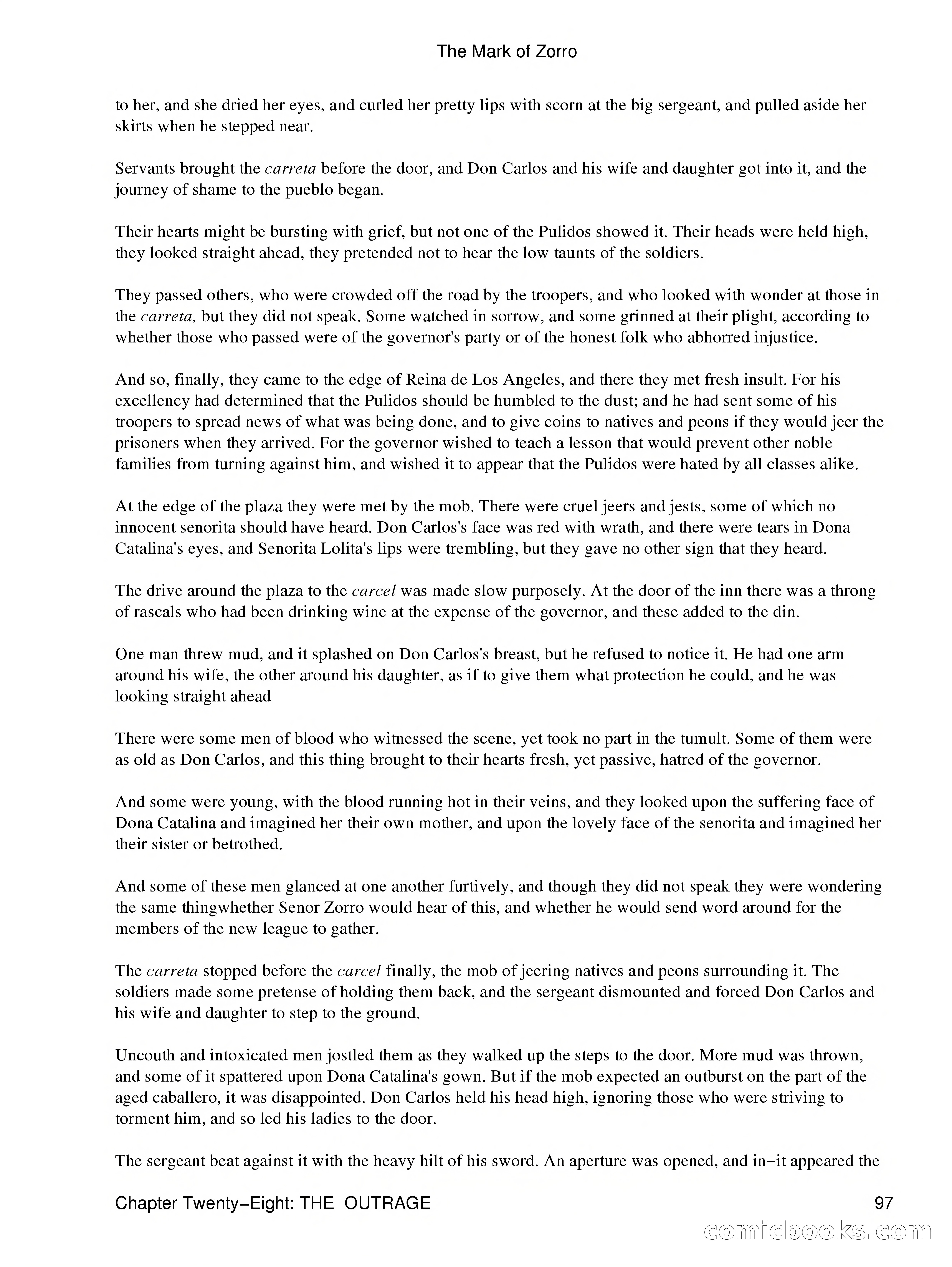 The Mark of Zorro — page 99 of 136