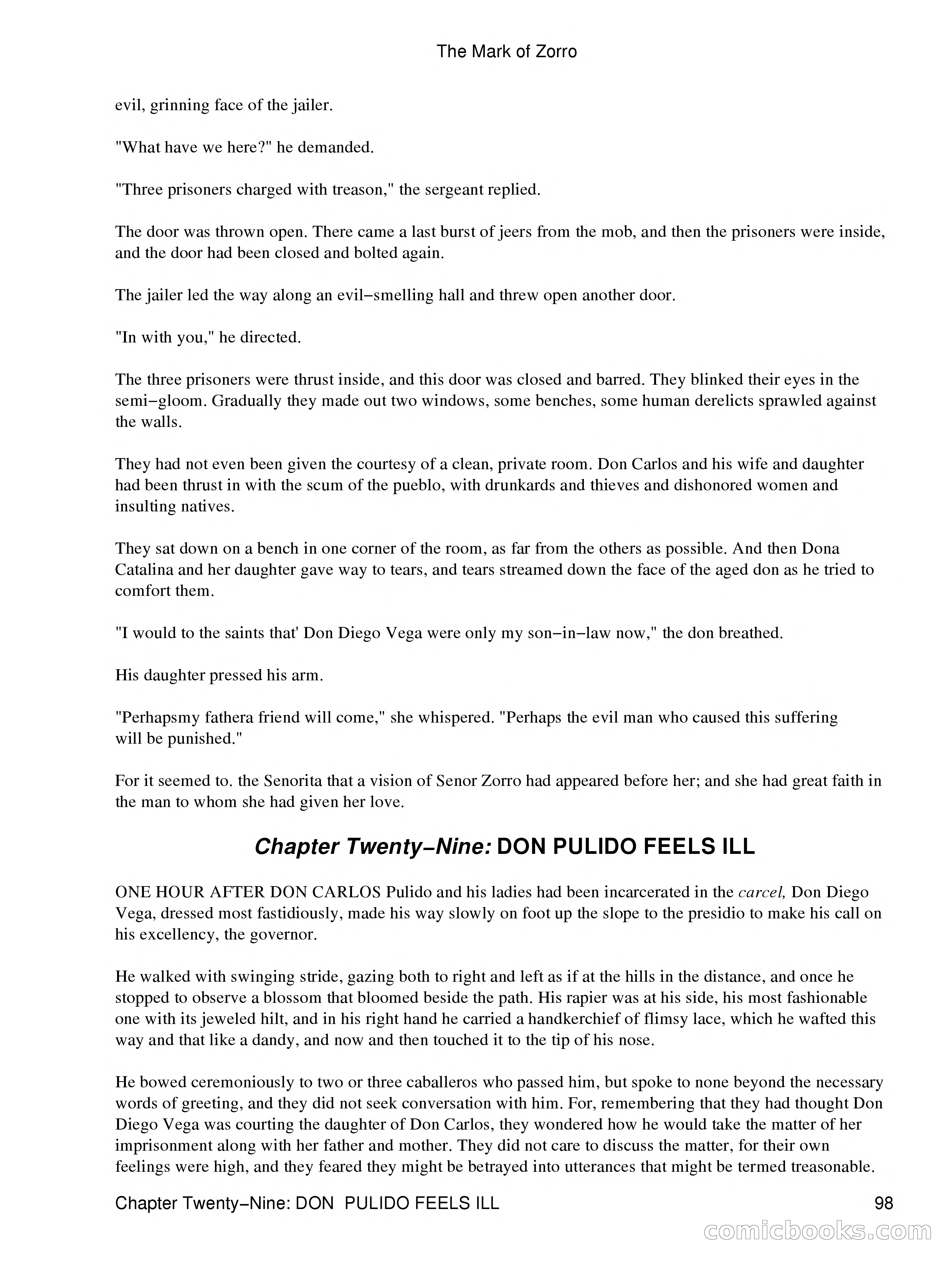 The Mark of Zorro — page 100 of 136