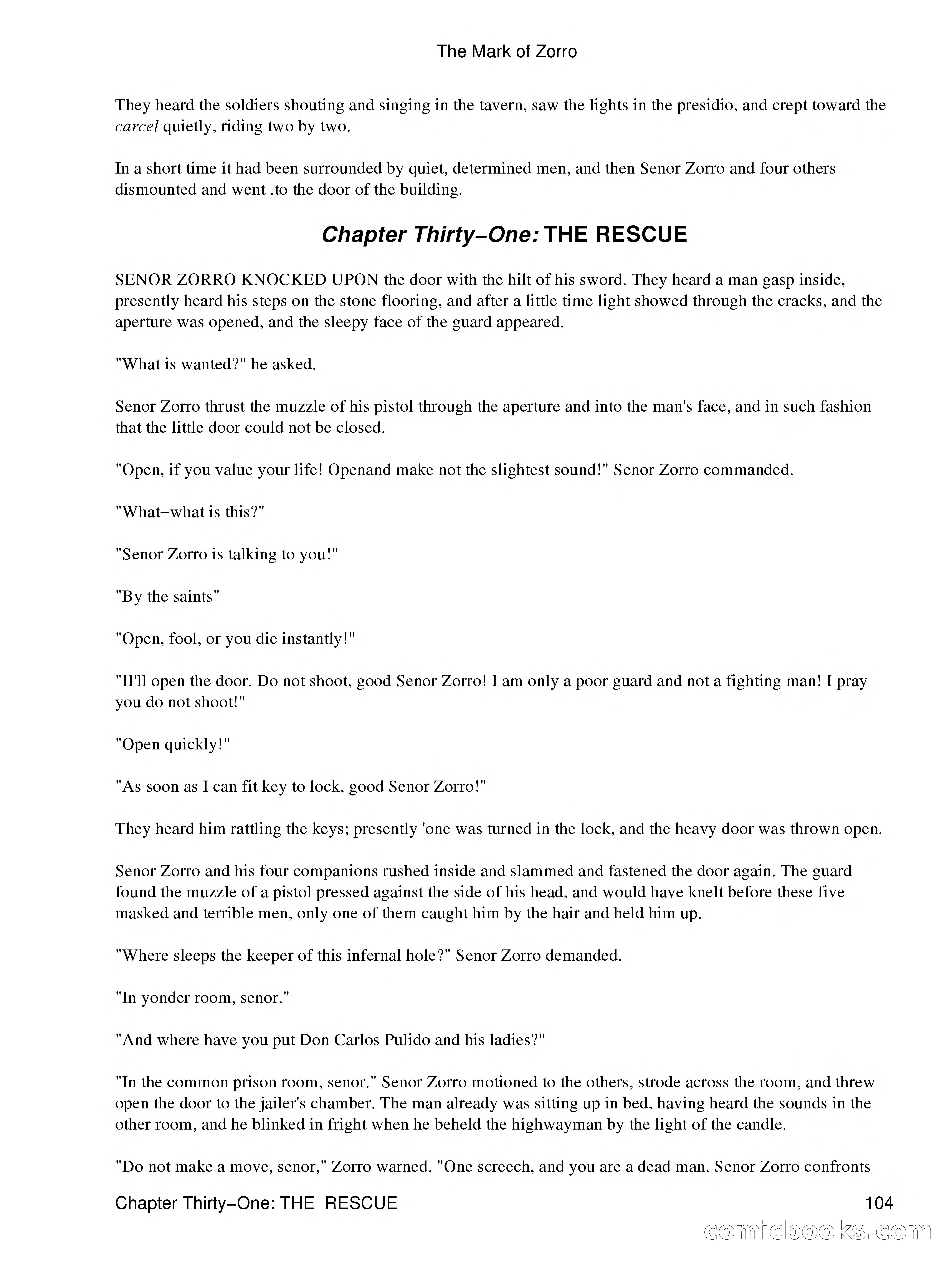 The Mark of Zorro — page 106 of 136