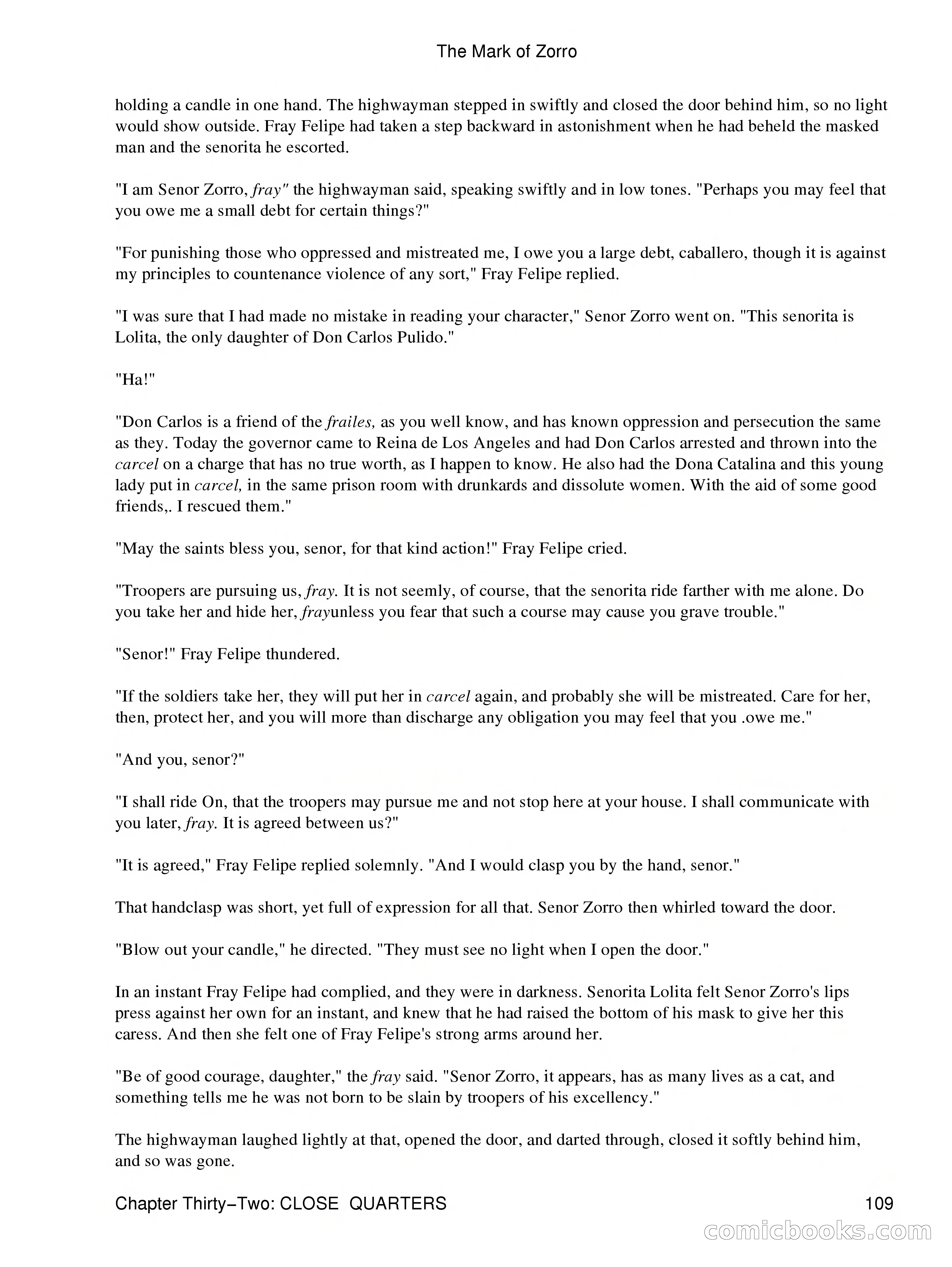 The Mark of Zorro — page 111 of 136