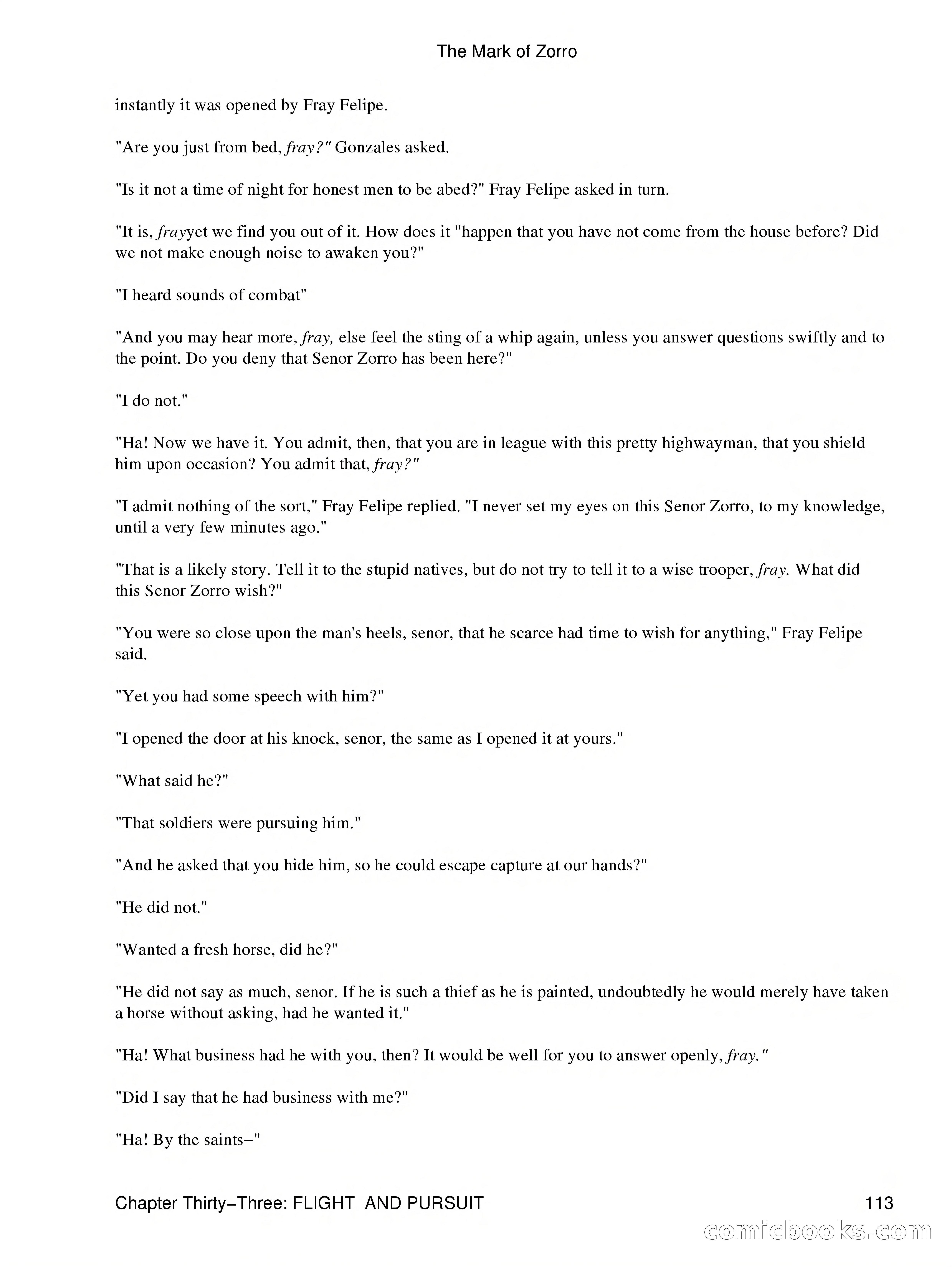 The Mark of Zorro — page 115 of 136