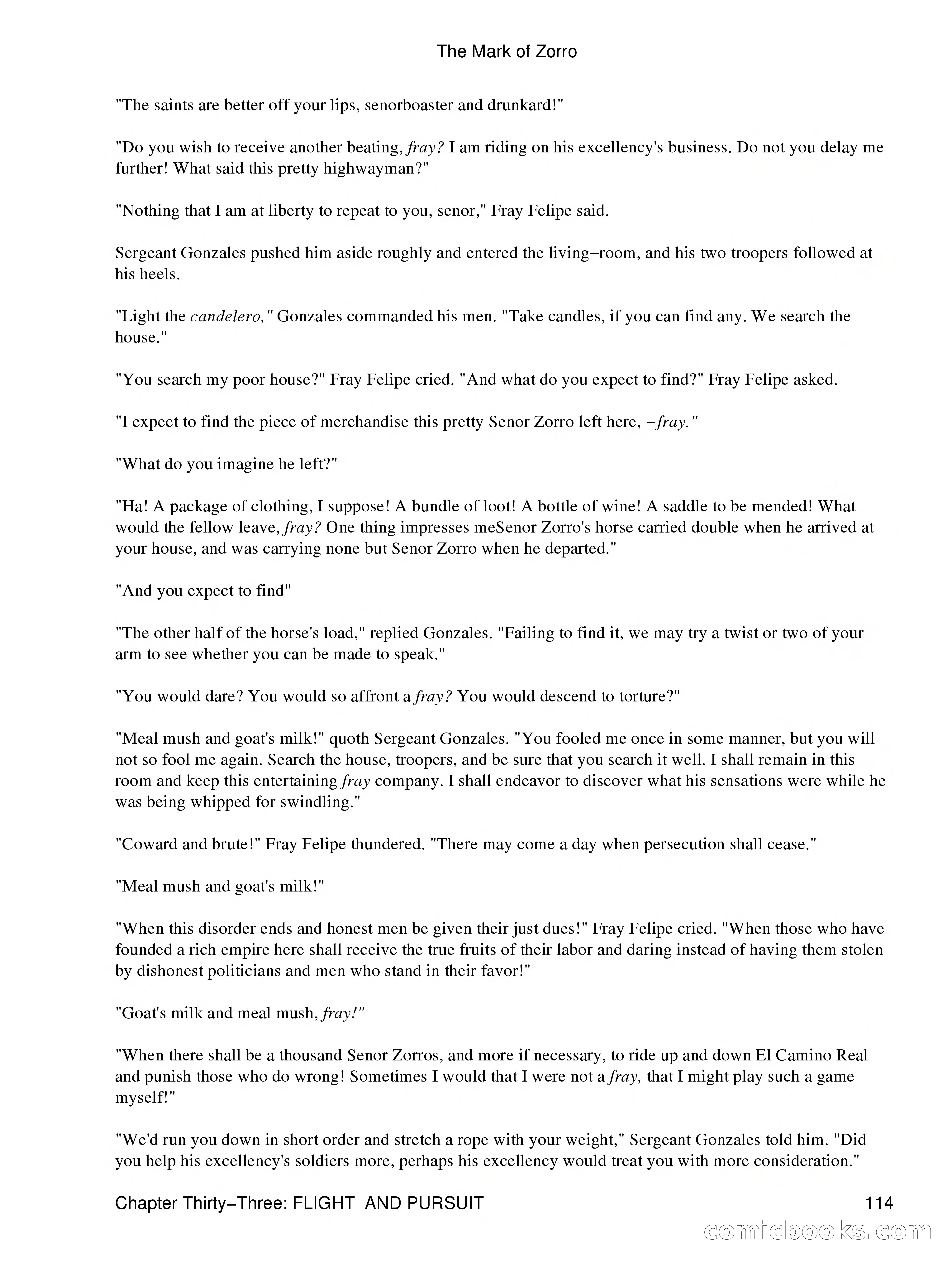 The Mark of Zorro — page 116 of 136