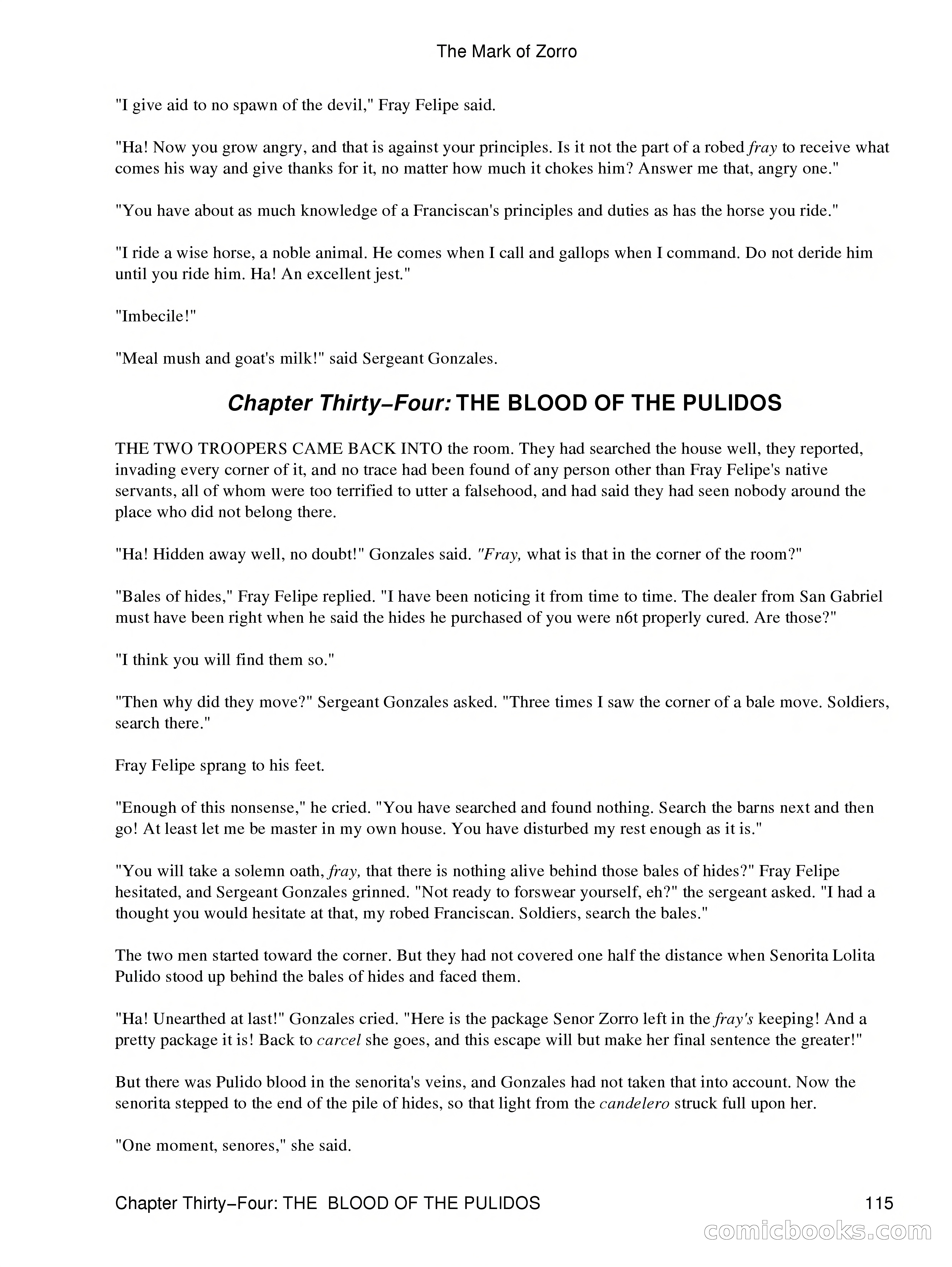 The Mark of Zorro — page 117 of 136