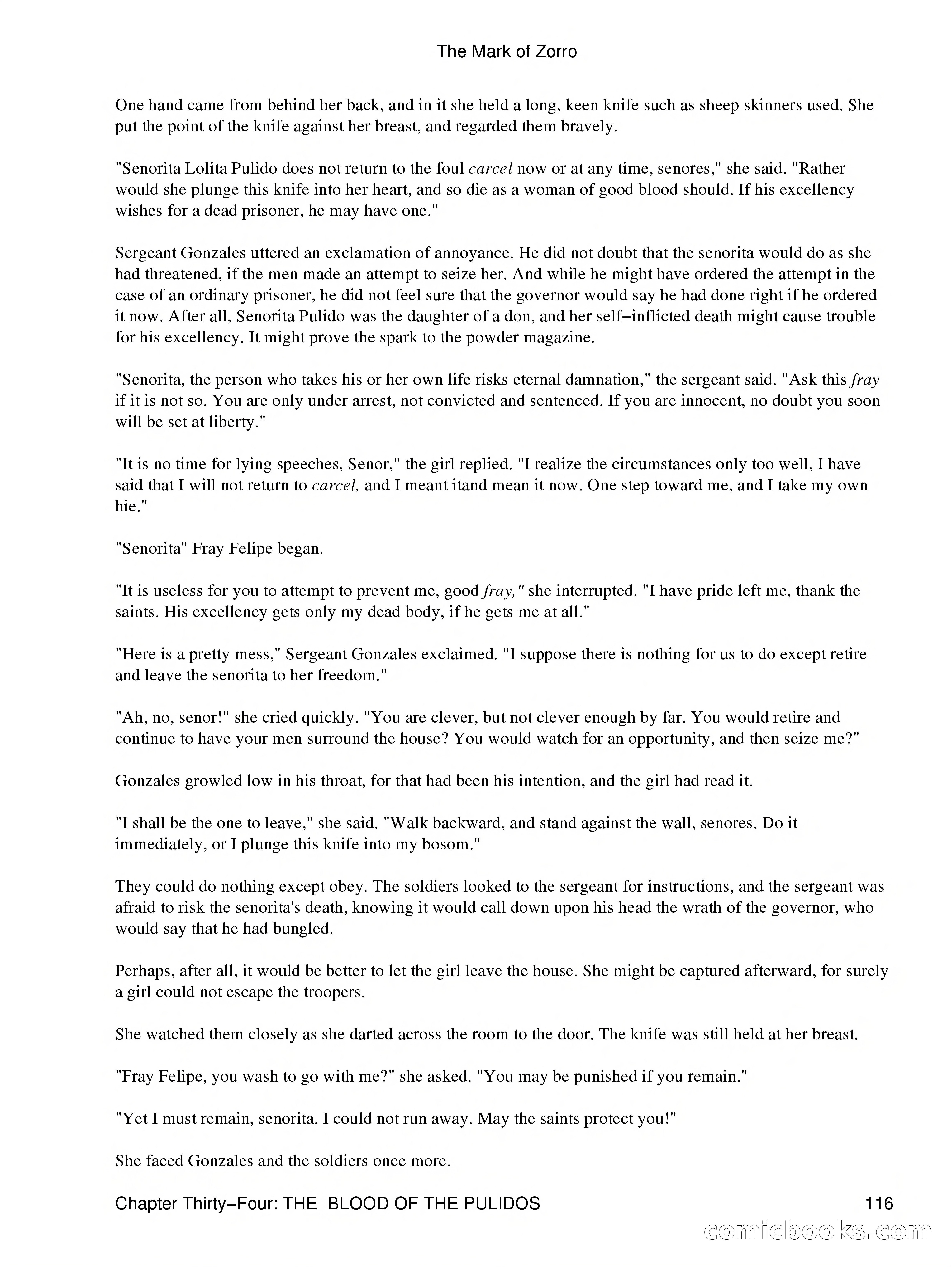 The Mark of Zorro — page 118 of 136