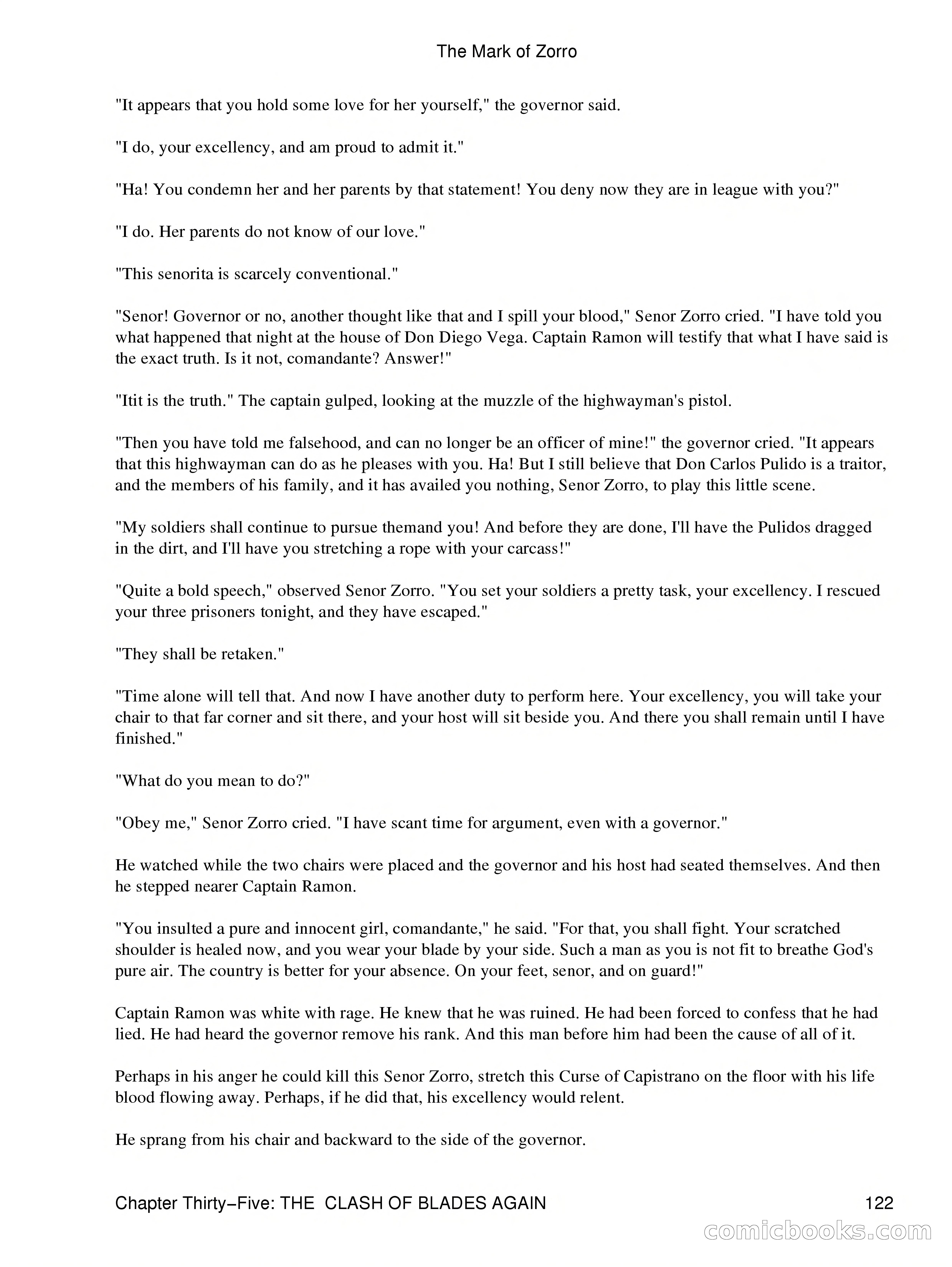 The Mark of Zorro — page 124 of 136