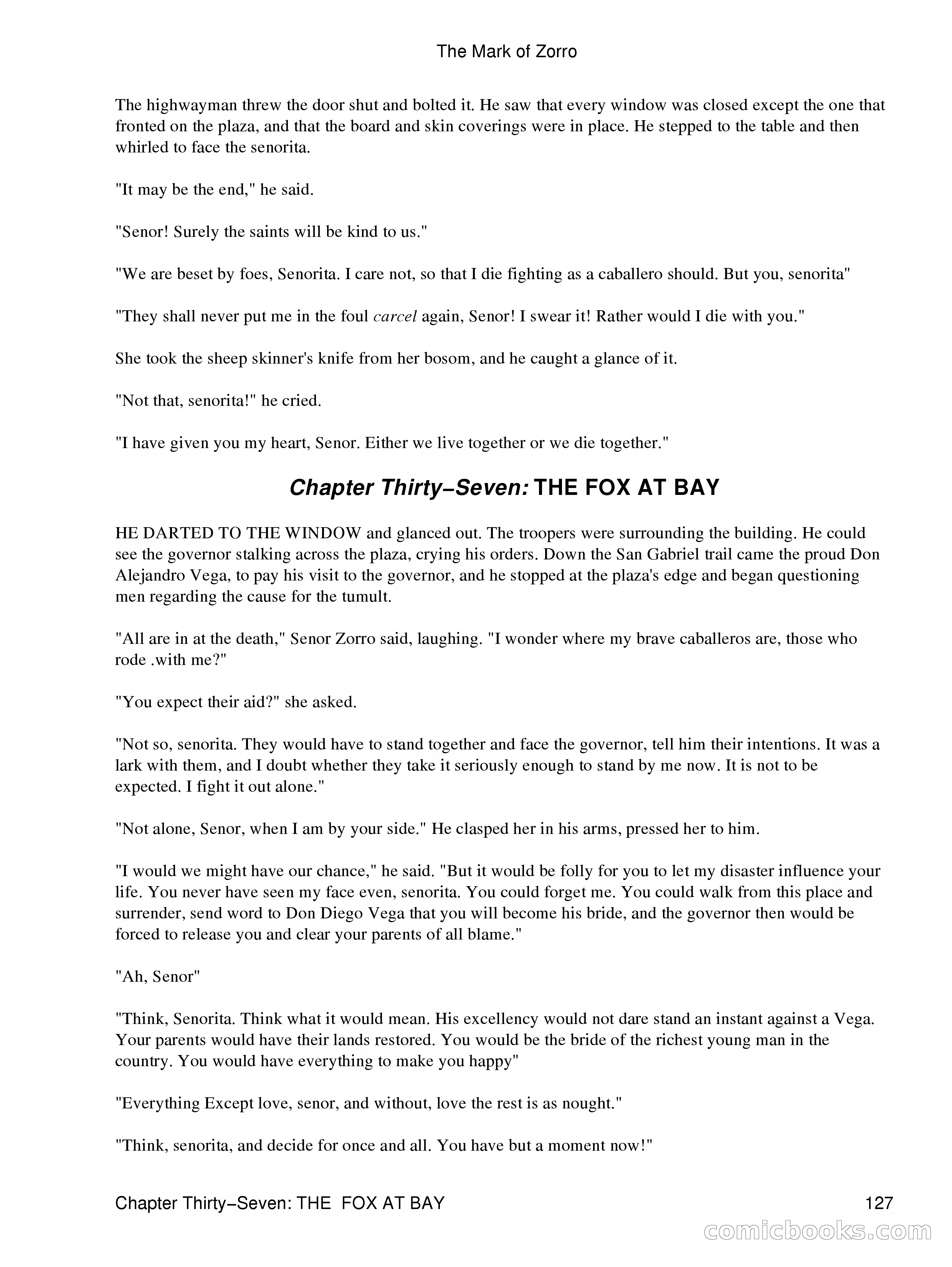 The Mark of Zorro — page 129 of 136