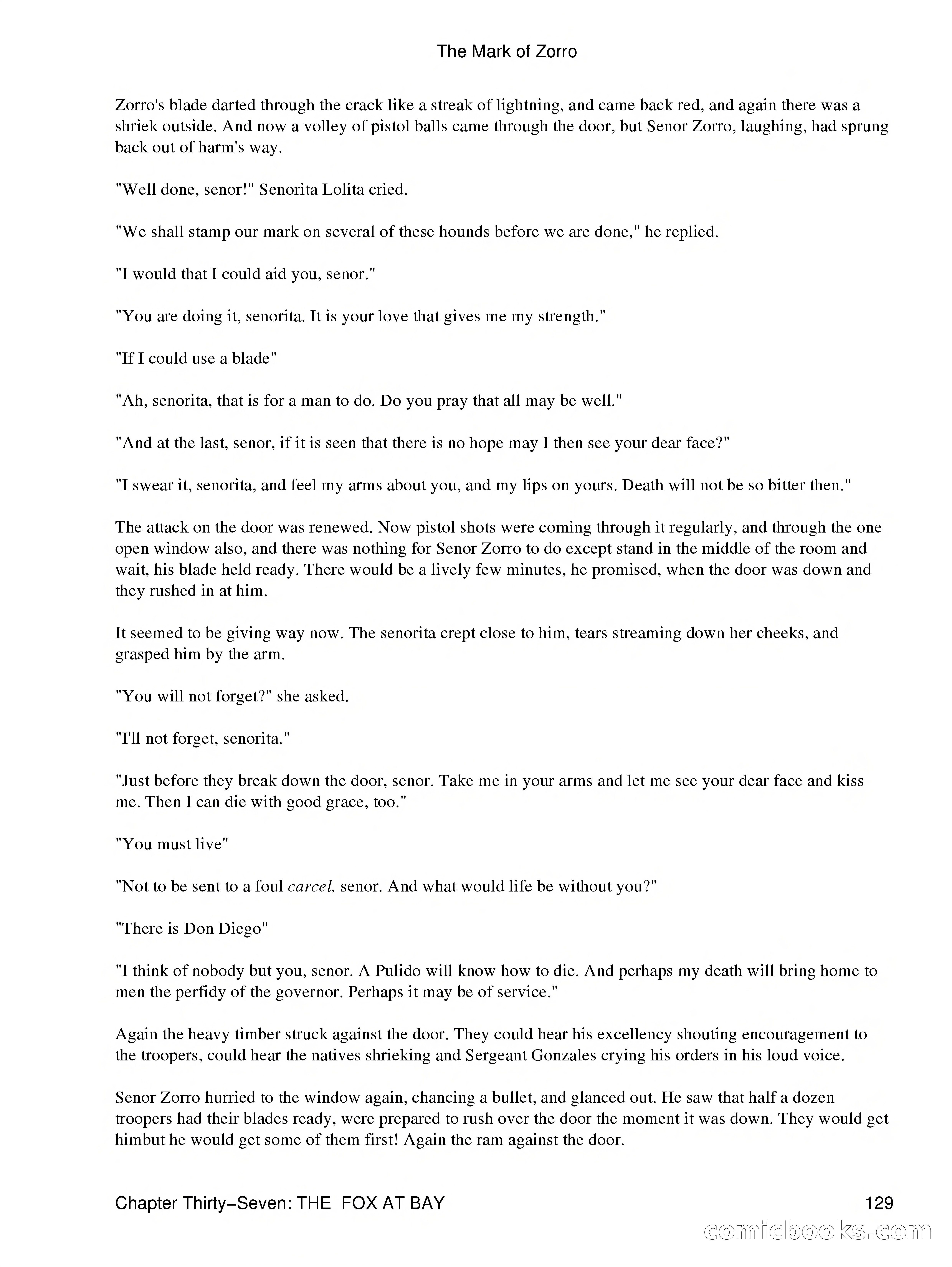 The Mark of Zorro — page 131 of 136