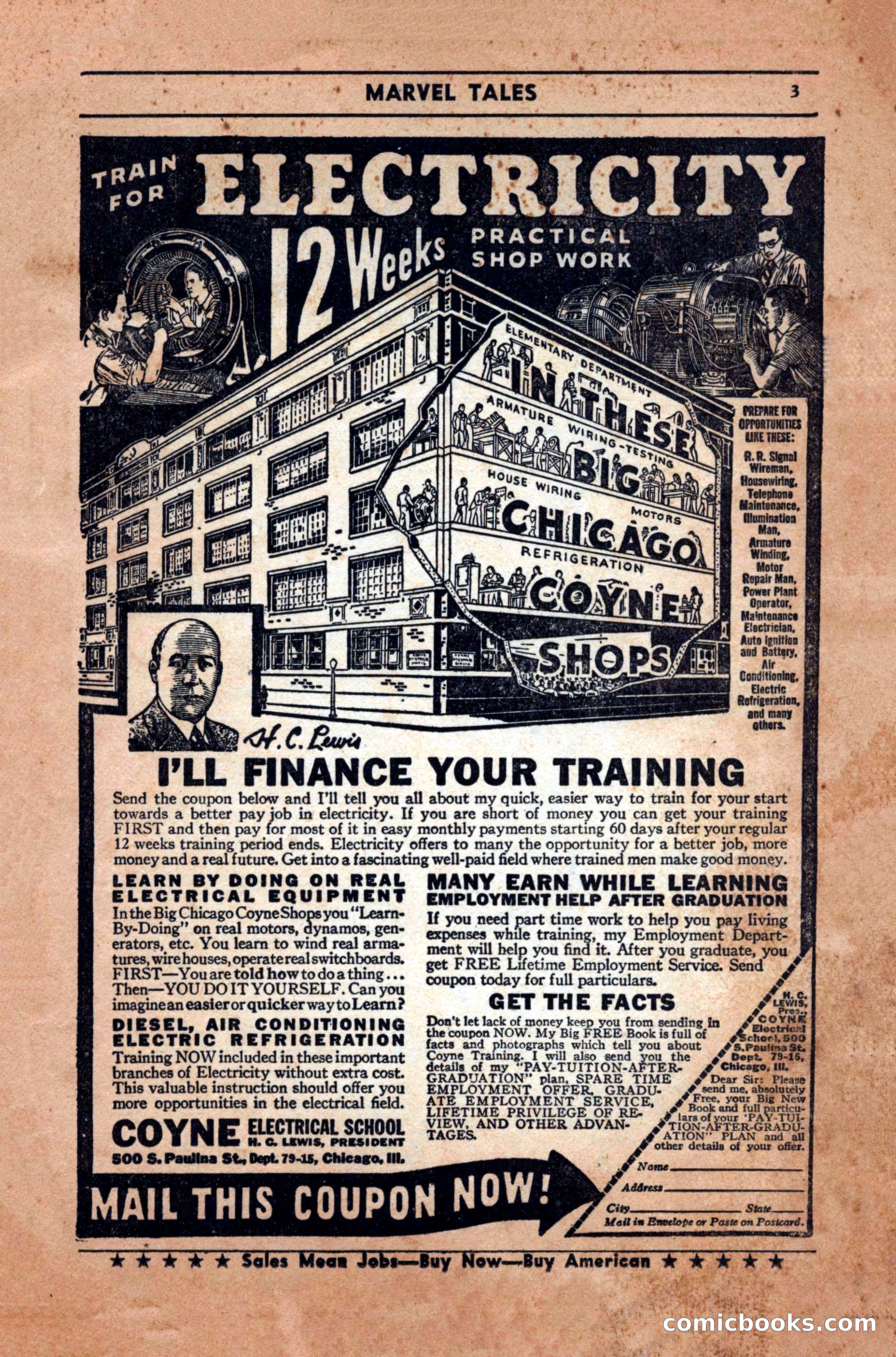 Marvel Tales, December 1939 — page 3 of 116