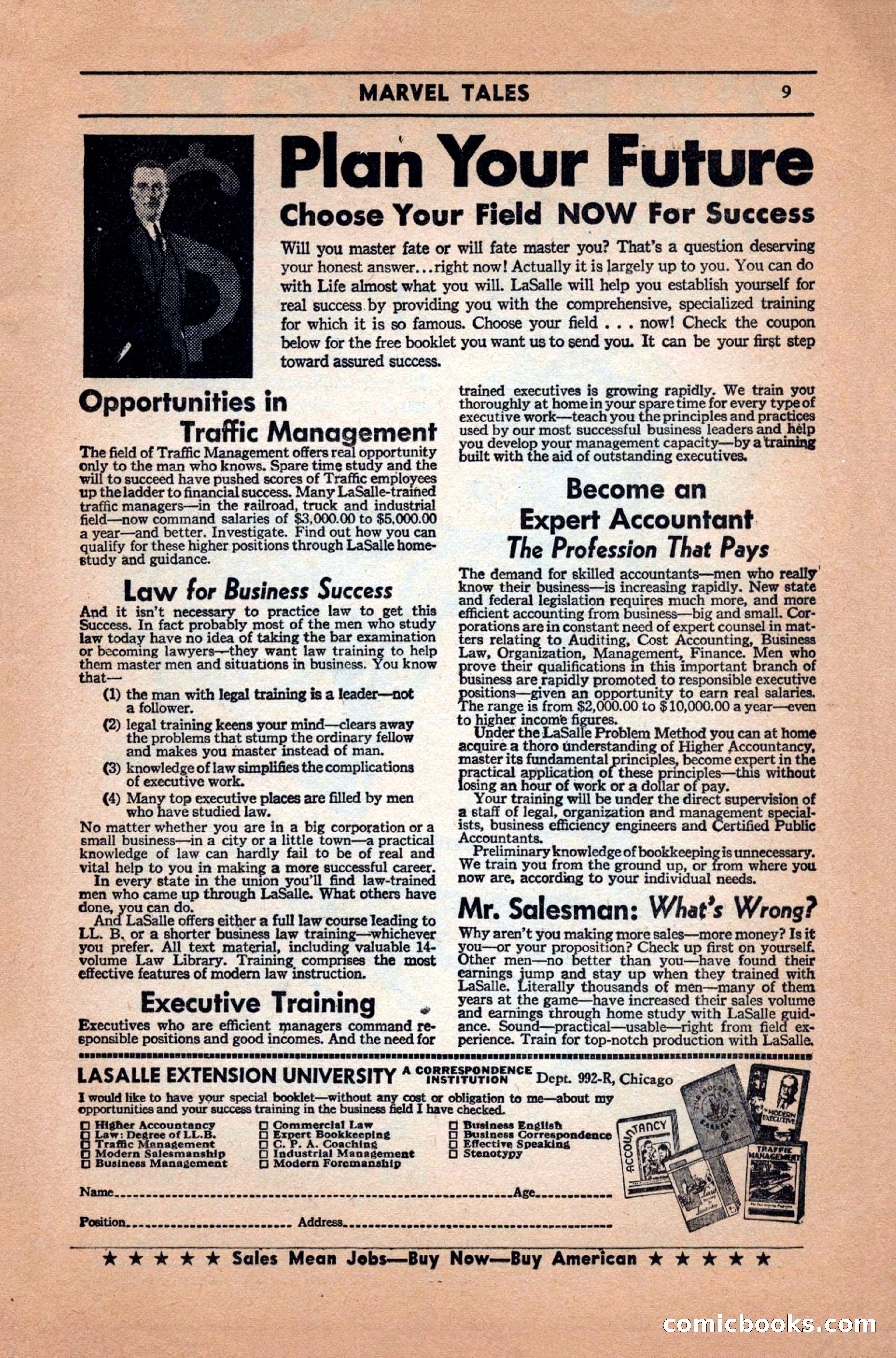Marvel Tales, December 1939 — page 9 of 116