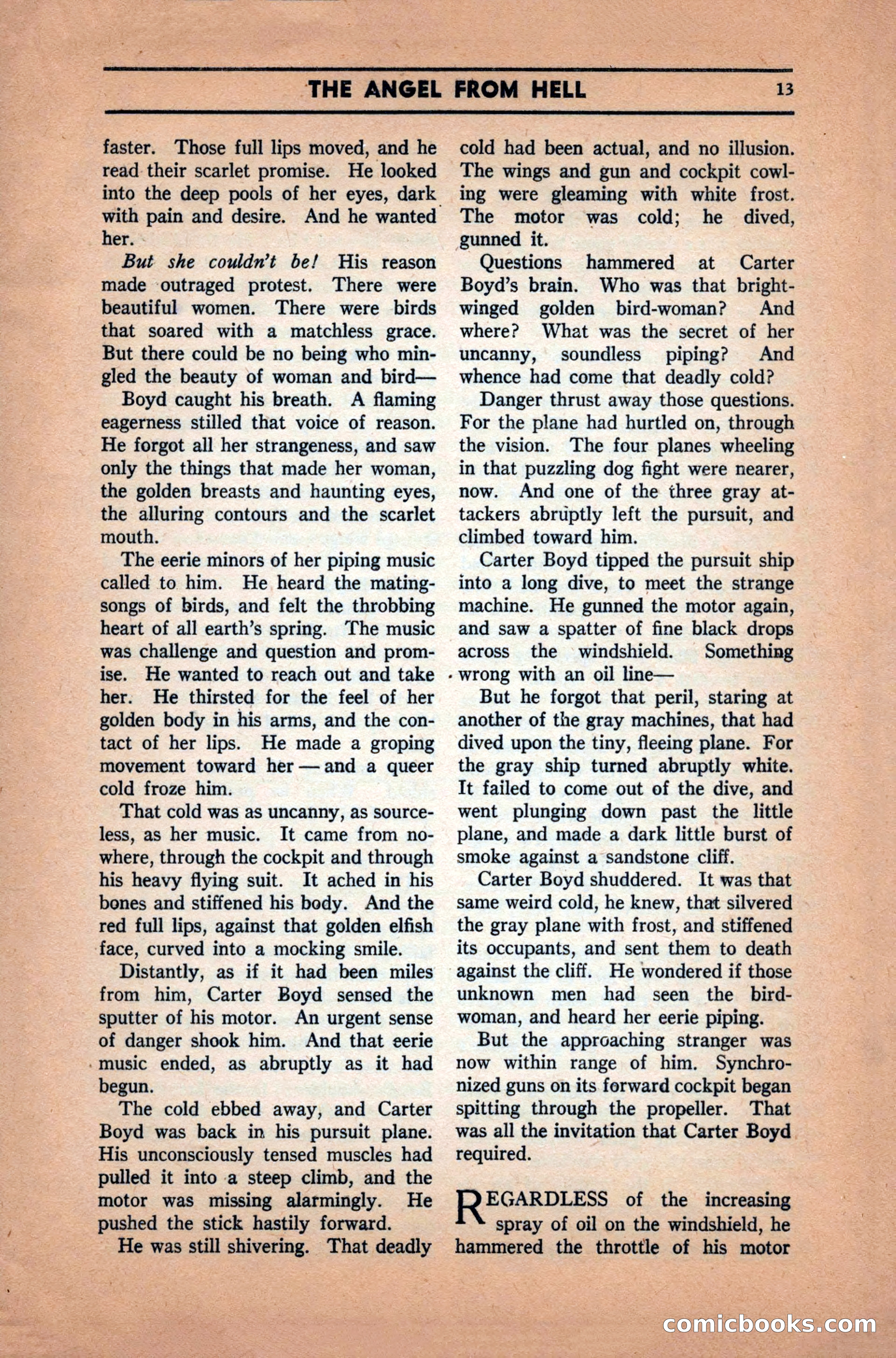 Marvel Tales, December 1939 — page 13 of 116