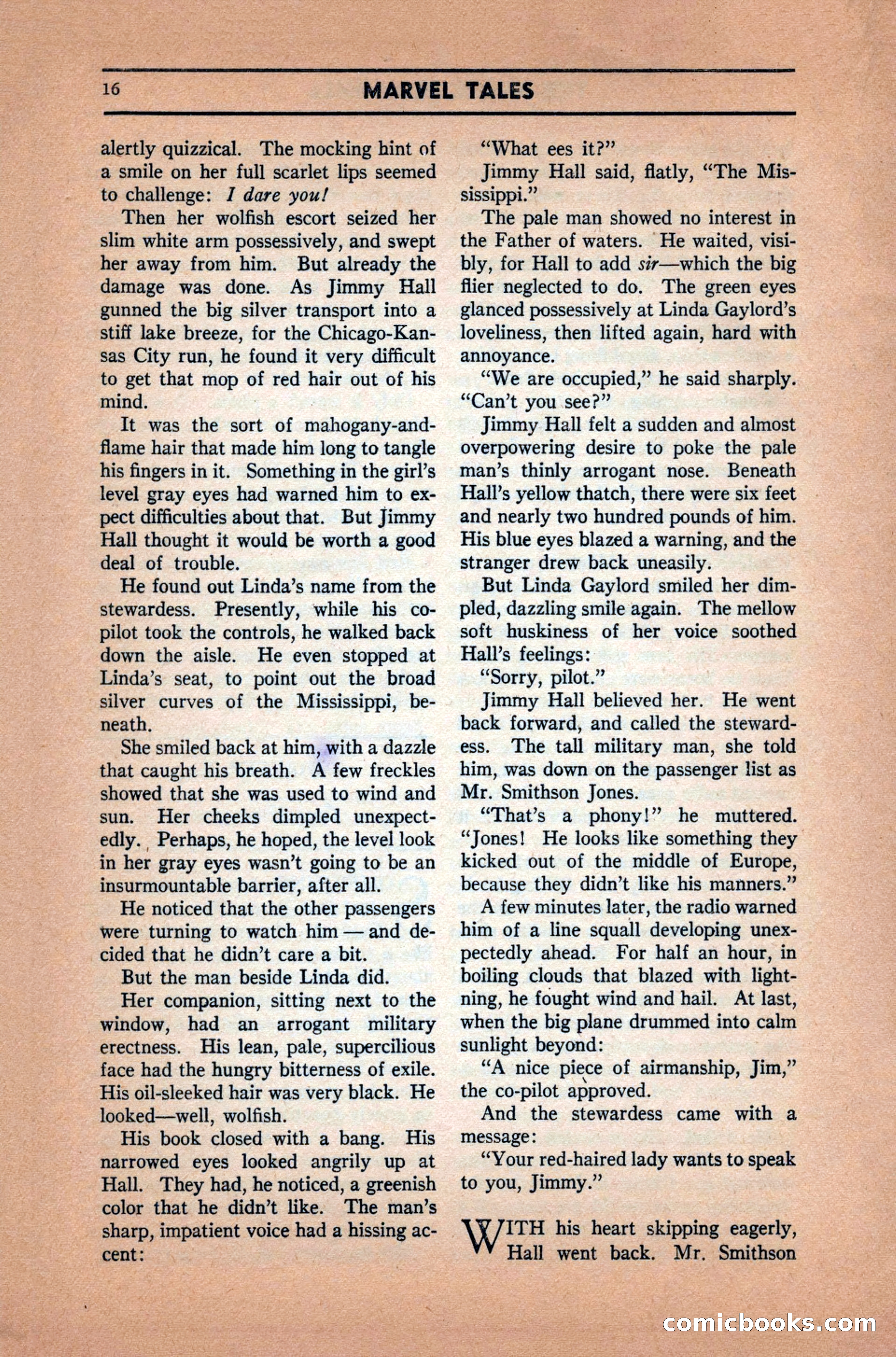 Marvel Tales, December 1939 — page 16 of 116
