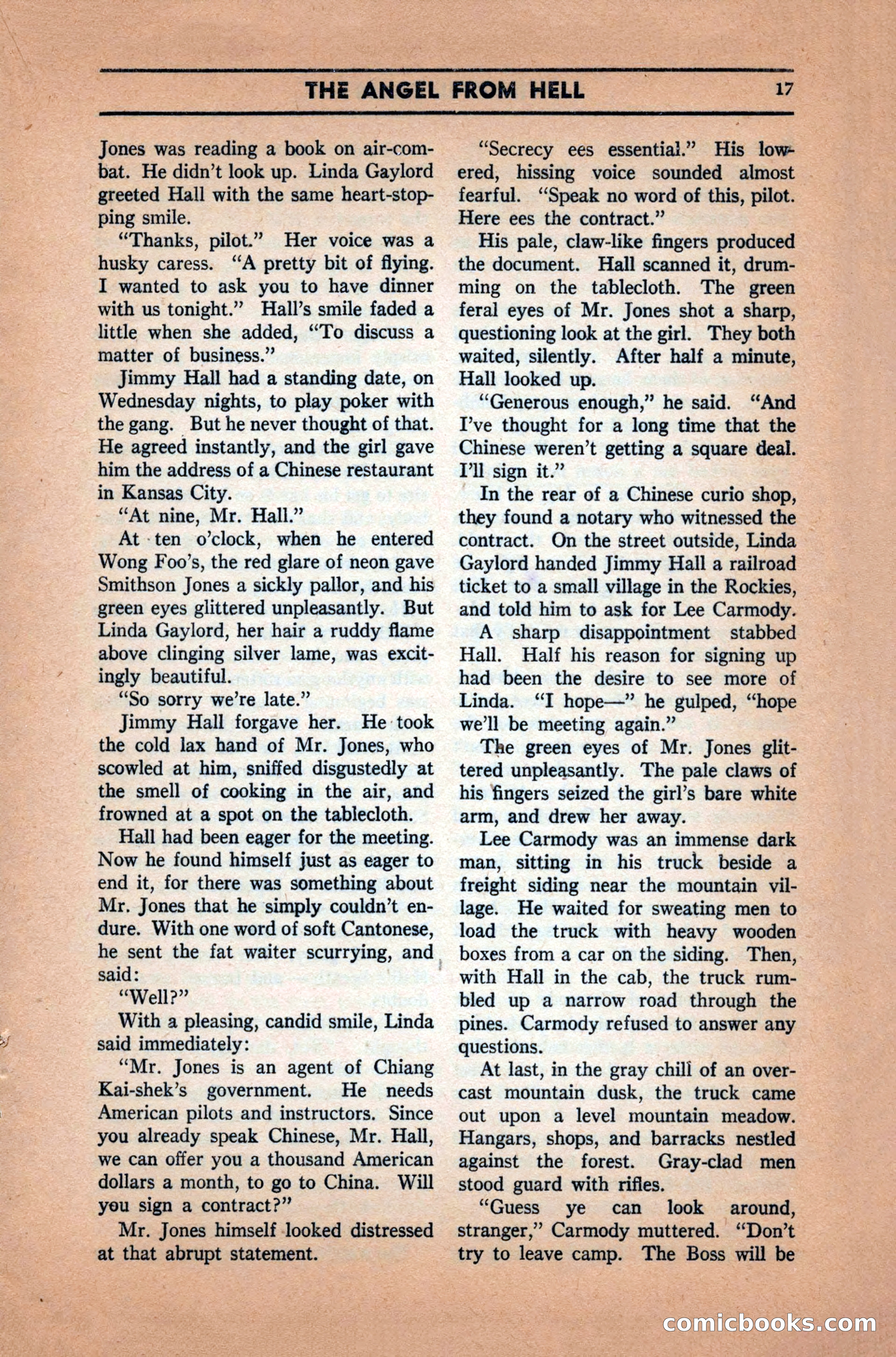Marvel Tales, December 1939 — page 17 of 116