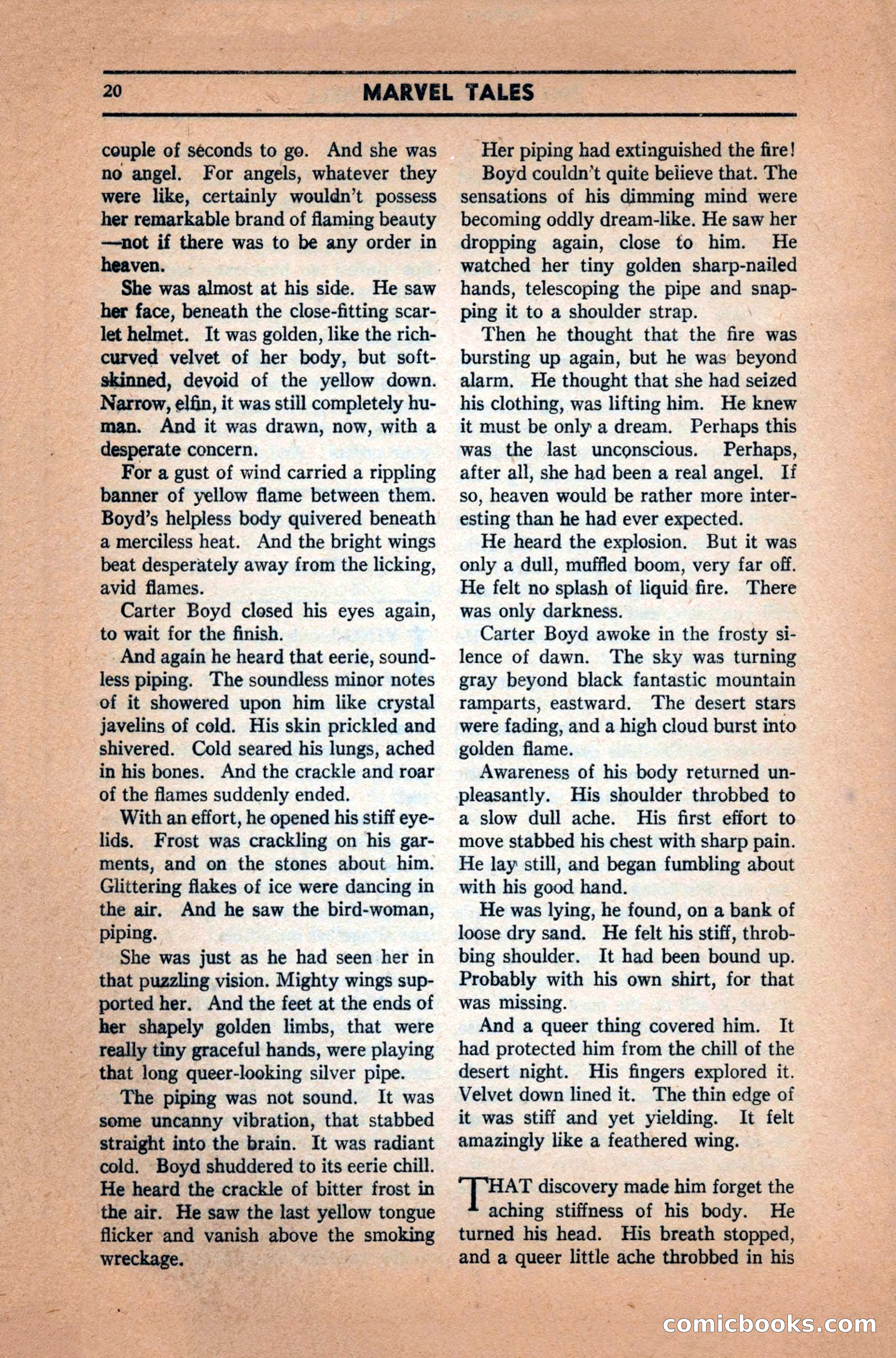 Marvel Tales, December 1939 — page 20 of 116