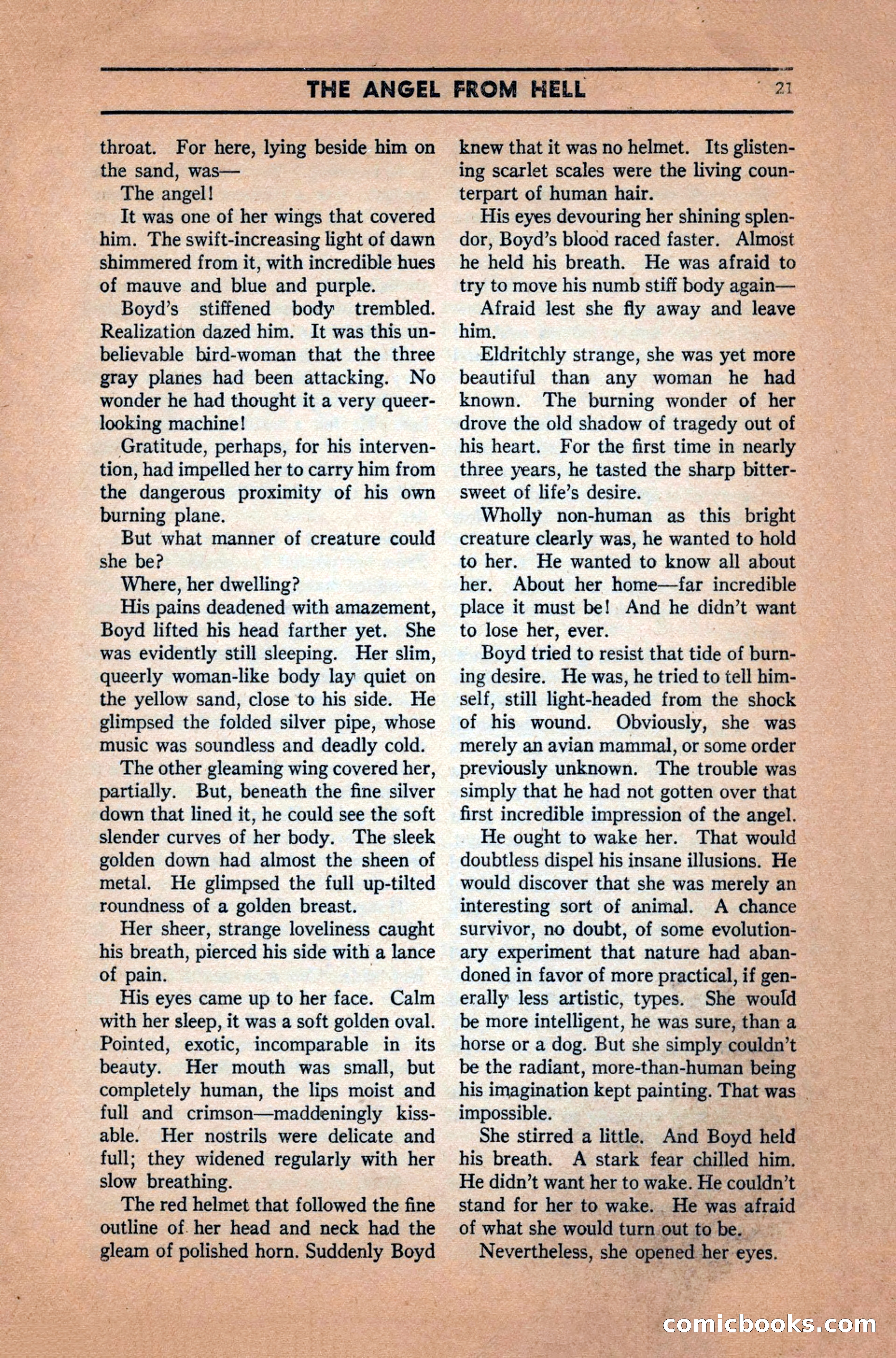 Marvel Tales, December 1939 — page 21 of 116