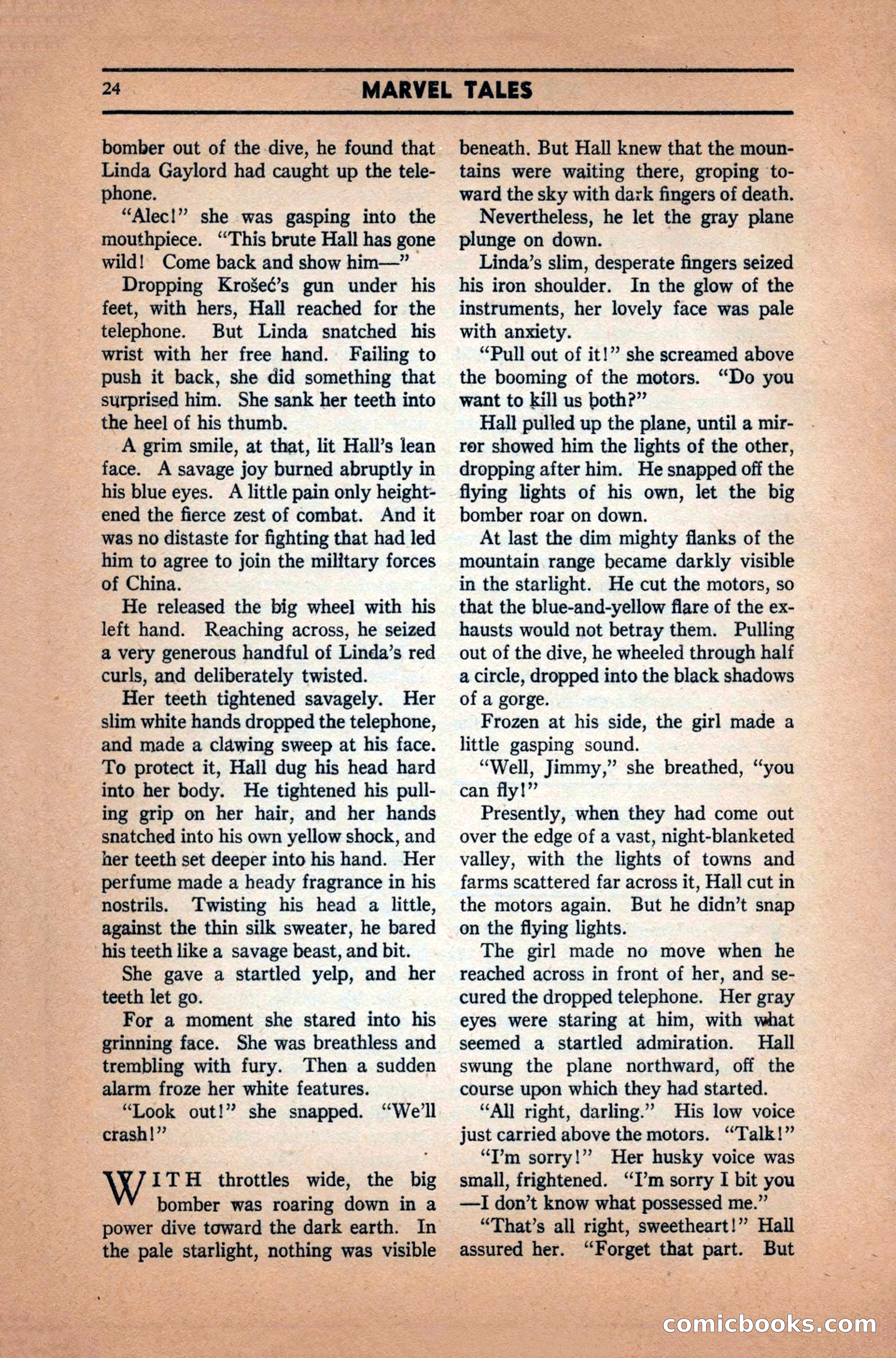 Marvel Tales, December 1939 — page 24 of 116