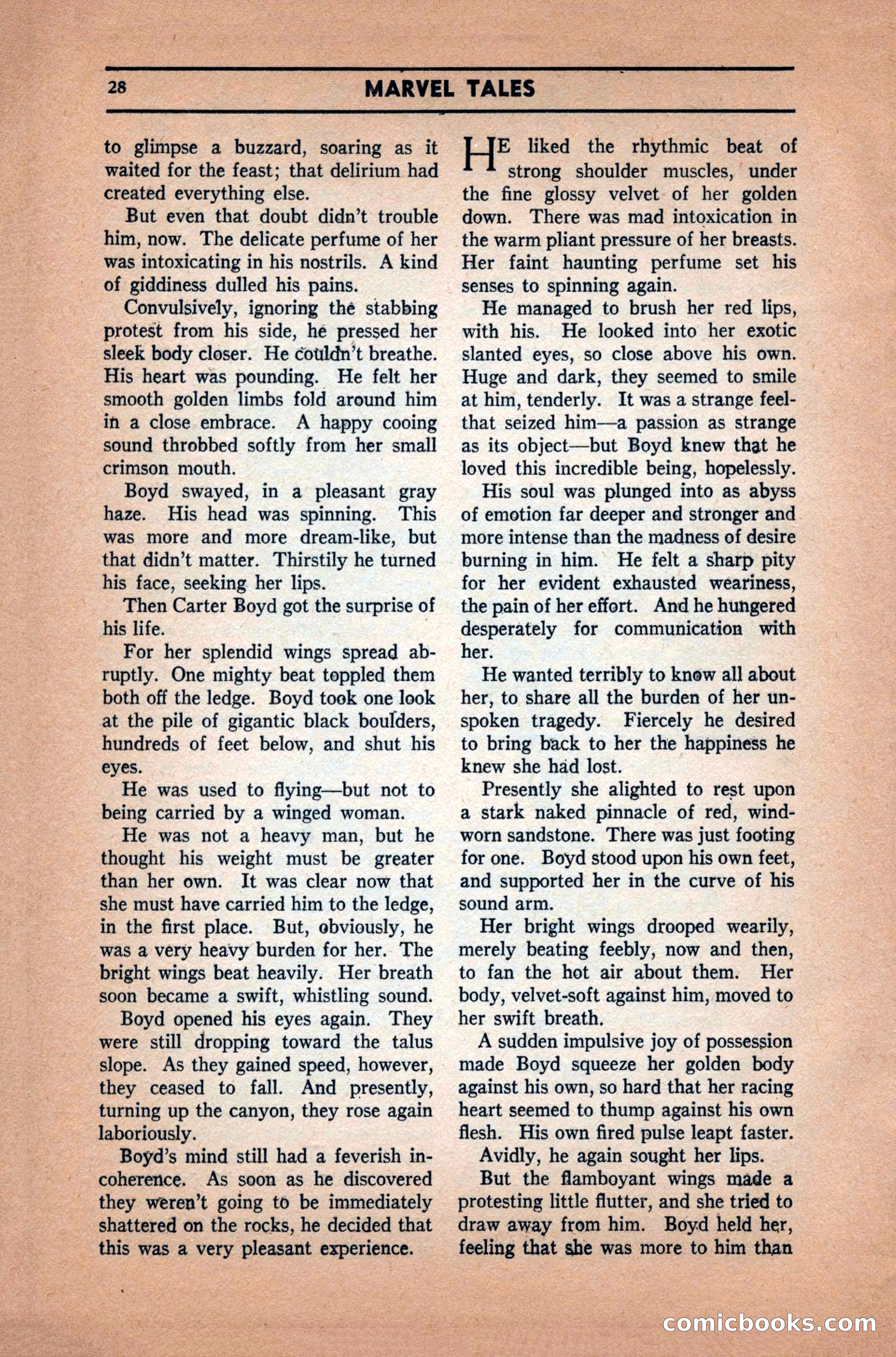 Marvel Tales, December 1939 — page 28 of 116