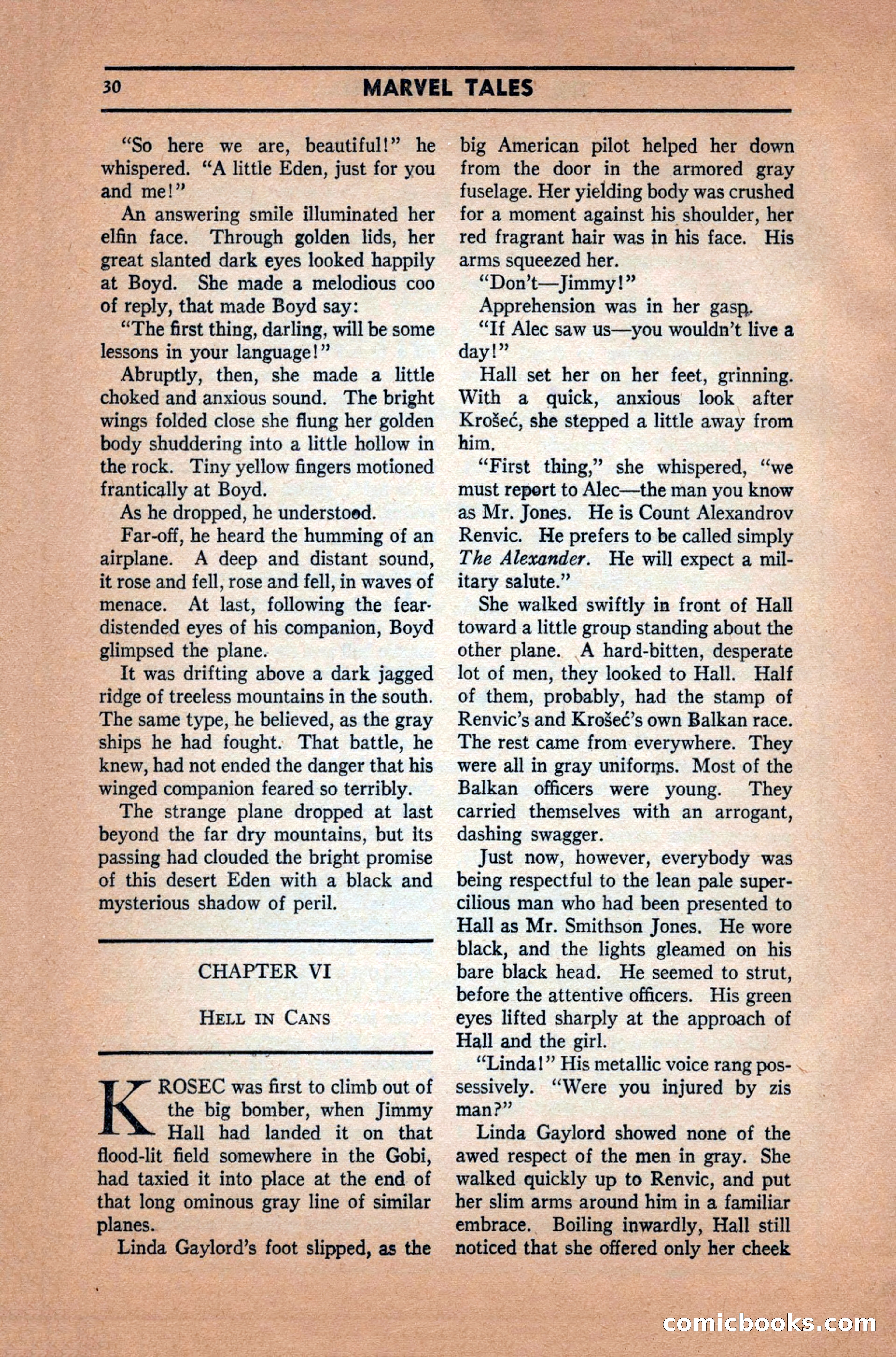Marvel Tales, December 1939 — page 30 of 116
