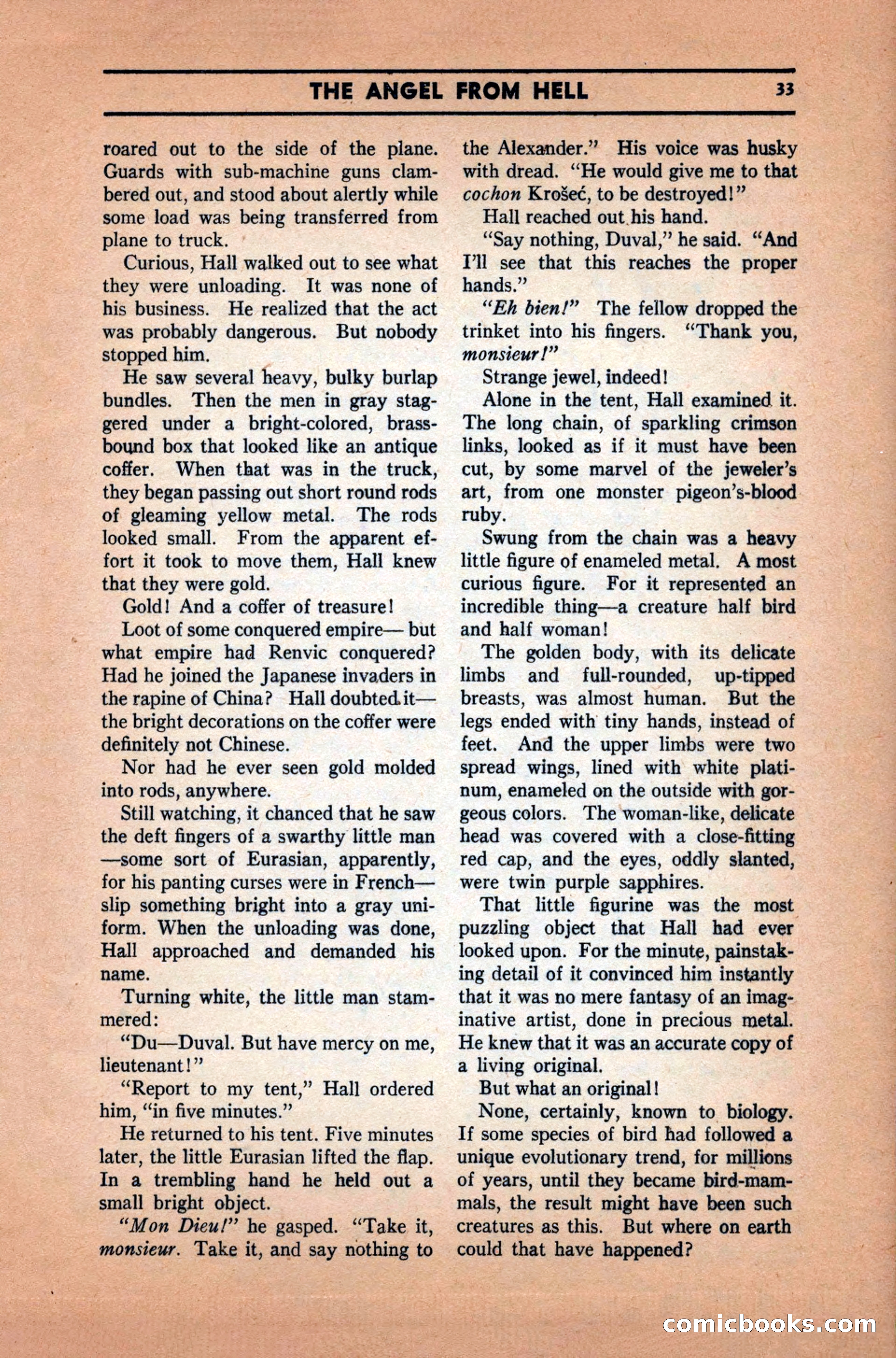 Marvel Tales, December 1939 — page 33 of 116