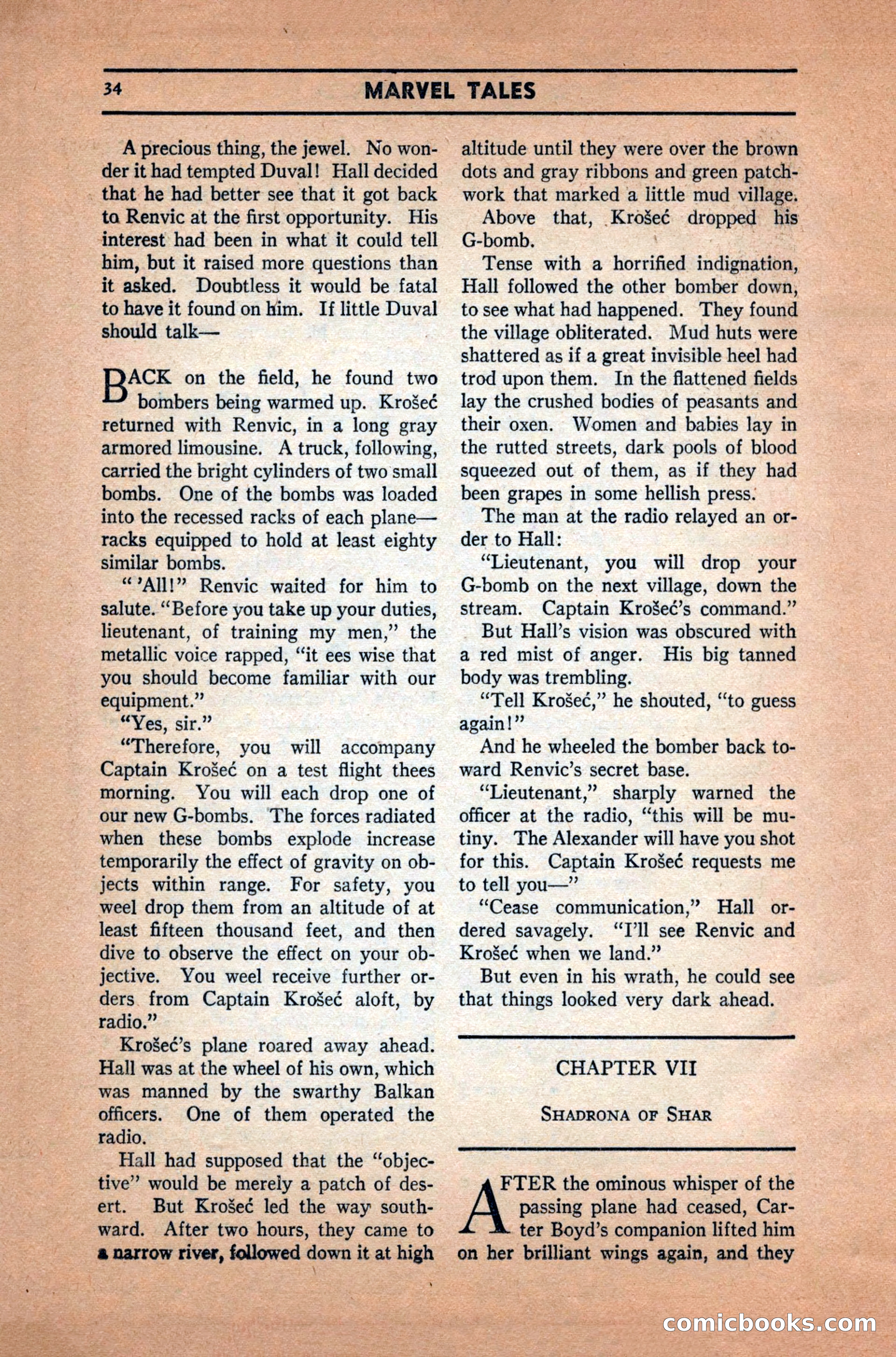 Marvel Tales, December 1939 — page 34 of 116