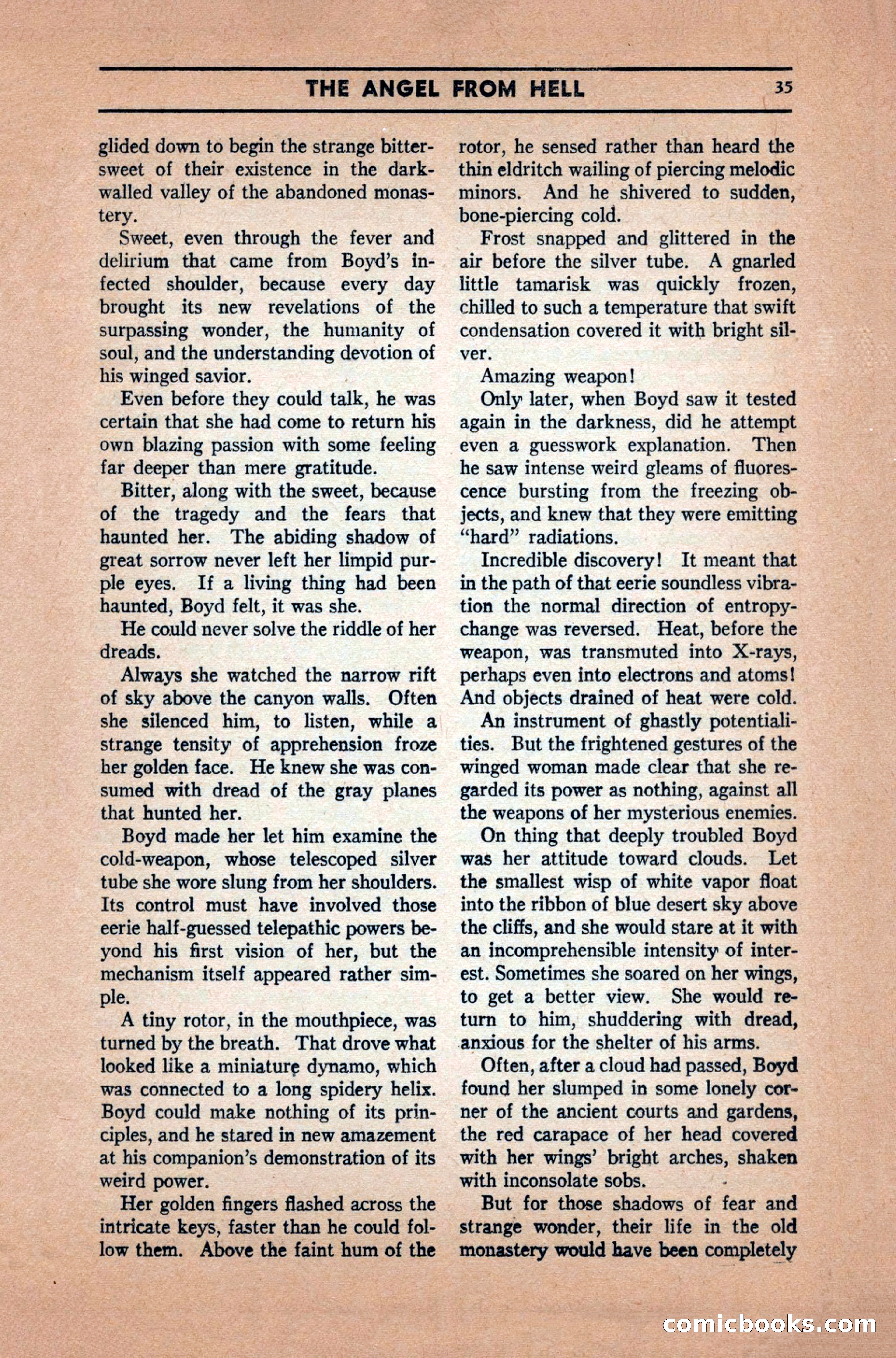 Marvel Tales, December 1939 — page 35 of 116