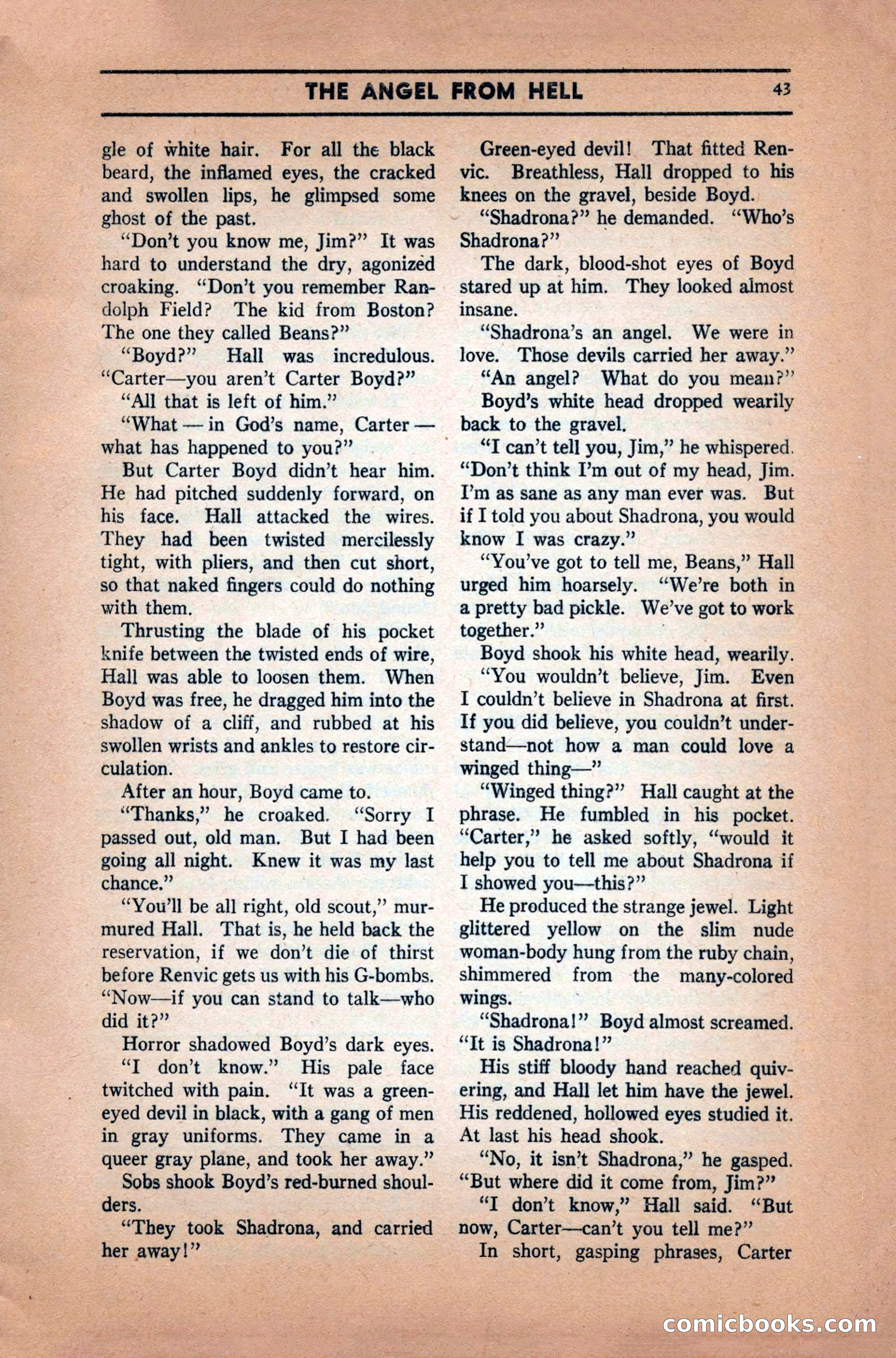 Marvel Tales, December 1939 — page 43 of 116