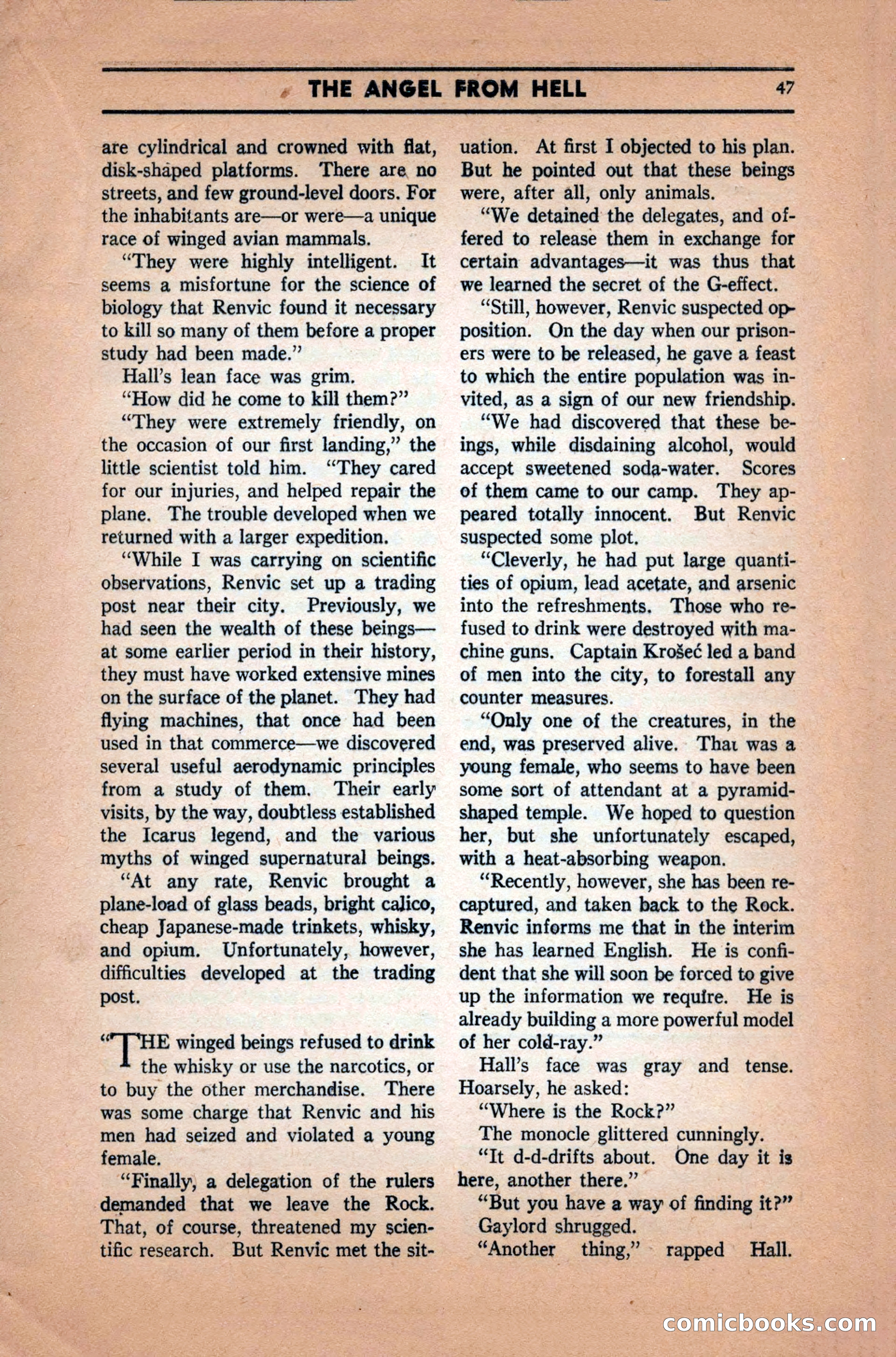 Marvel Tales, December 1939 — page 47 of 116