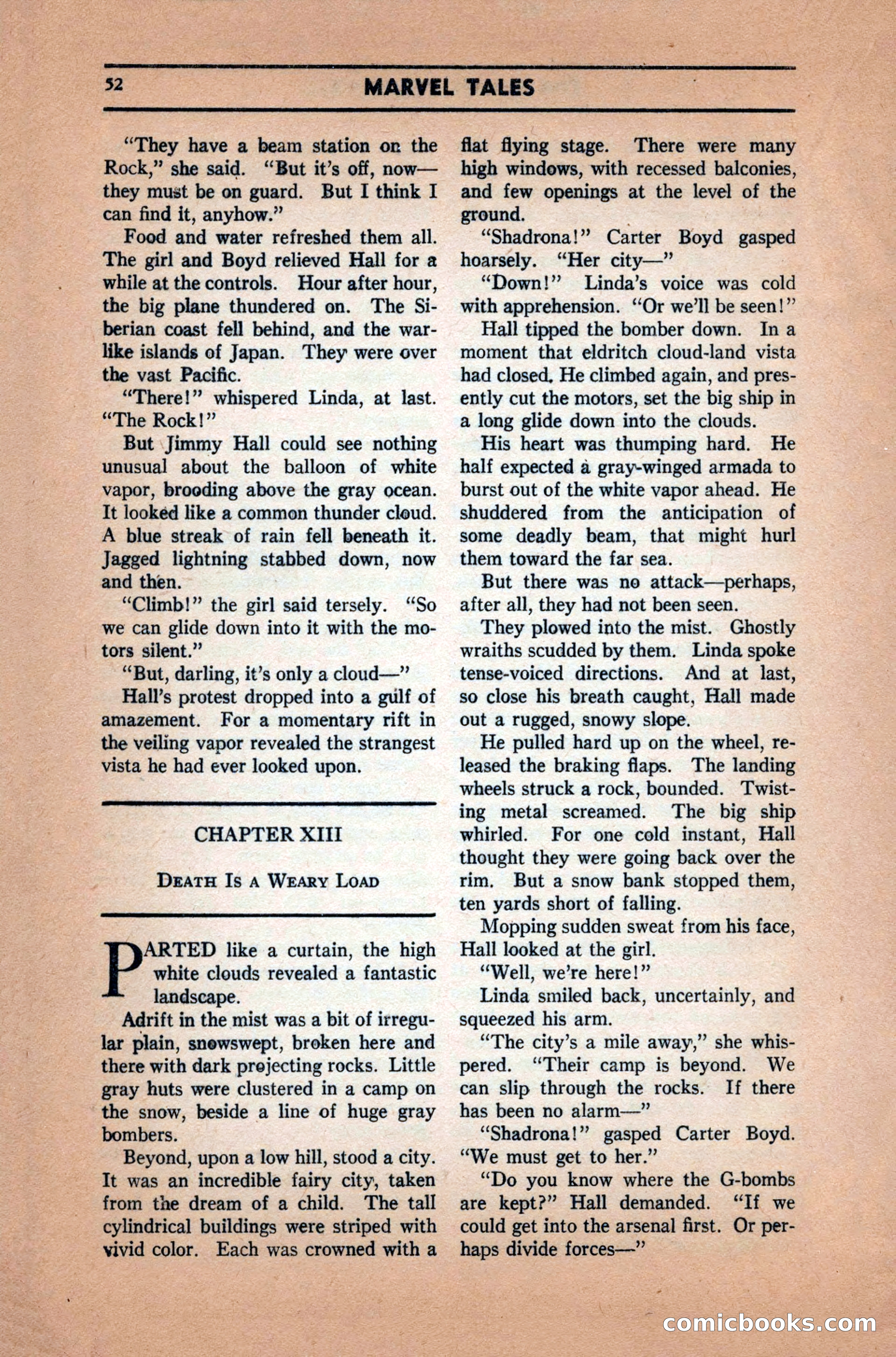 Marvel Tales, December 1939 — page 52 of 116