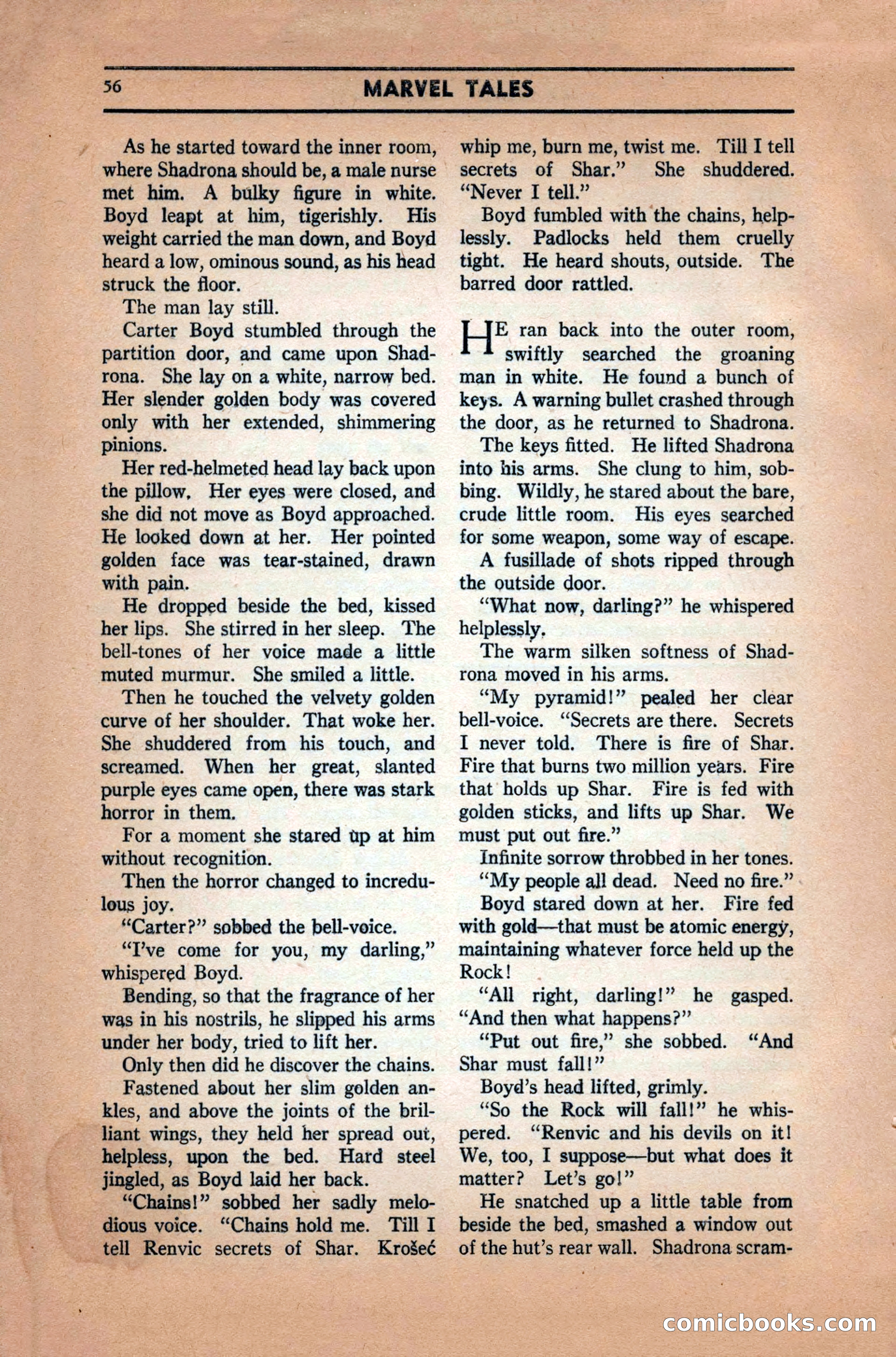 Marvel Tales, December 1939 — page 56 of 116