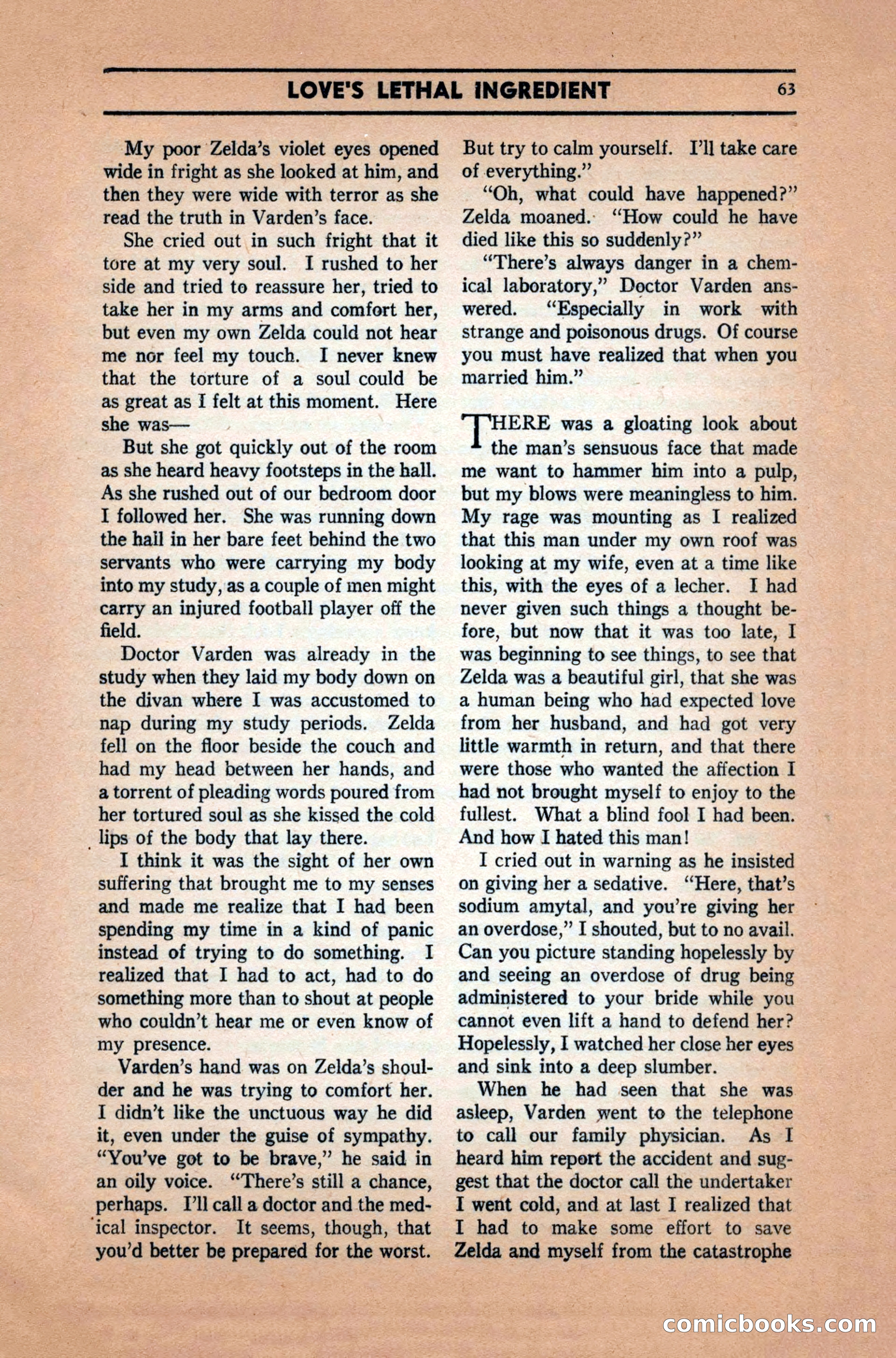 Marvel Tales, December 1939 — page 63 of 116
