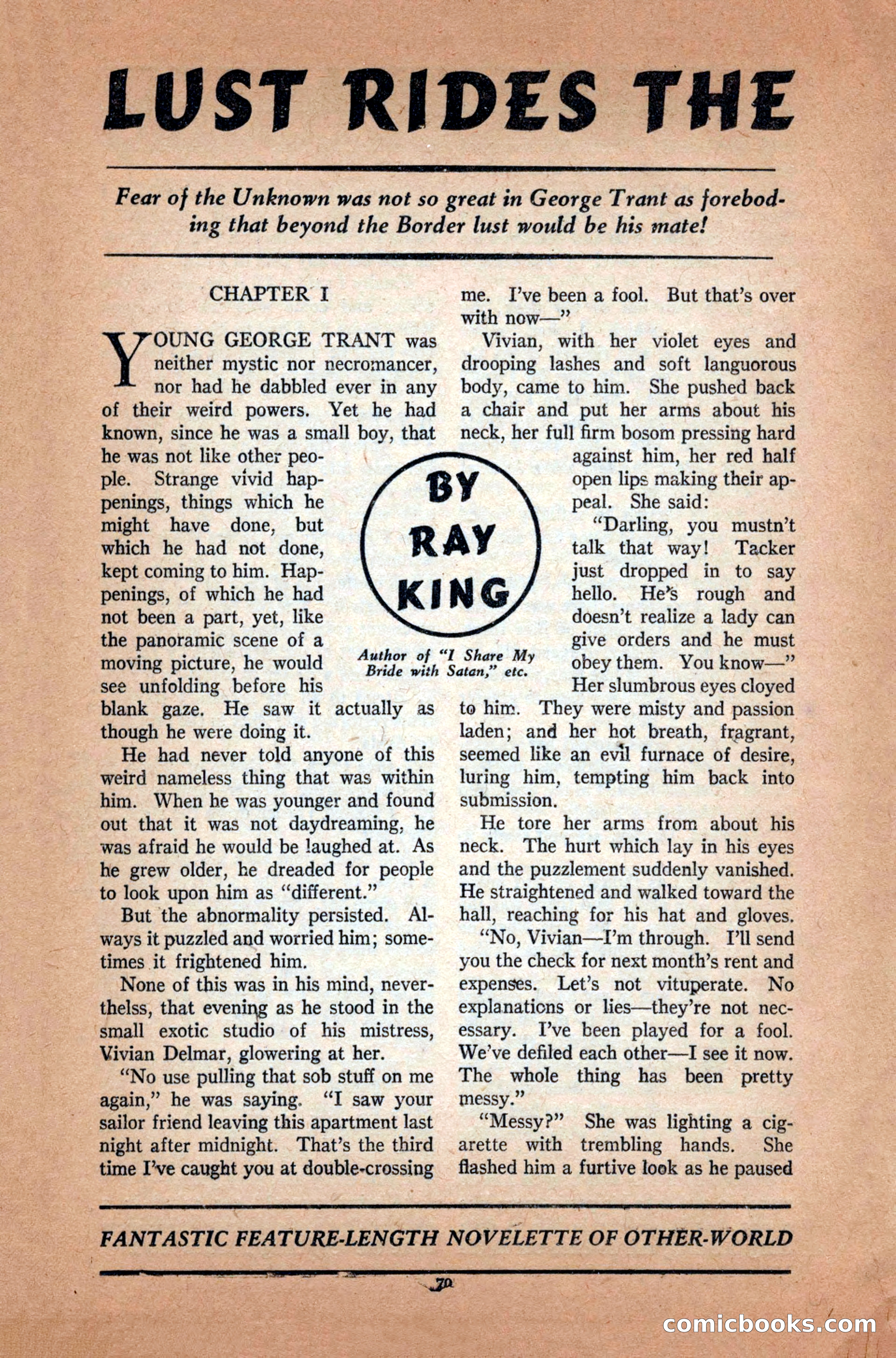 Marvel Tales, December 1939 — page 70 of 116