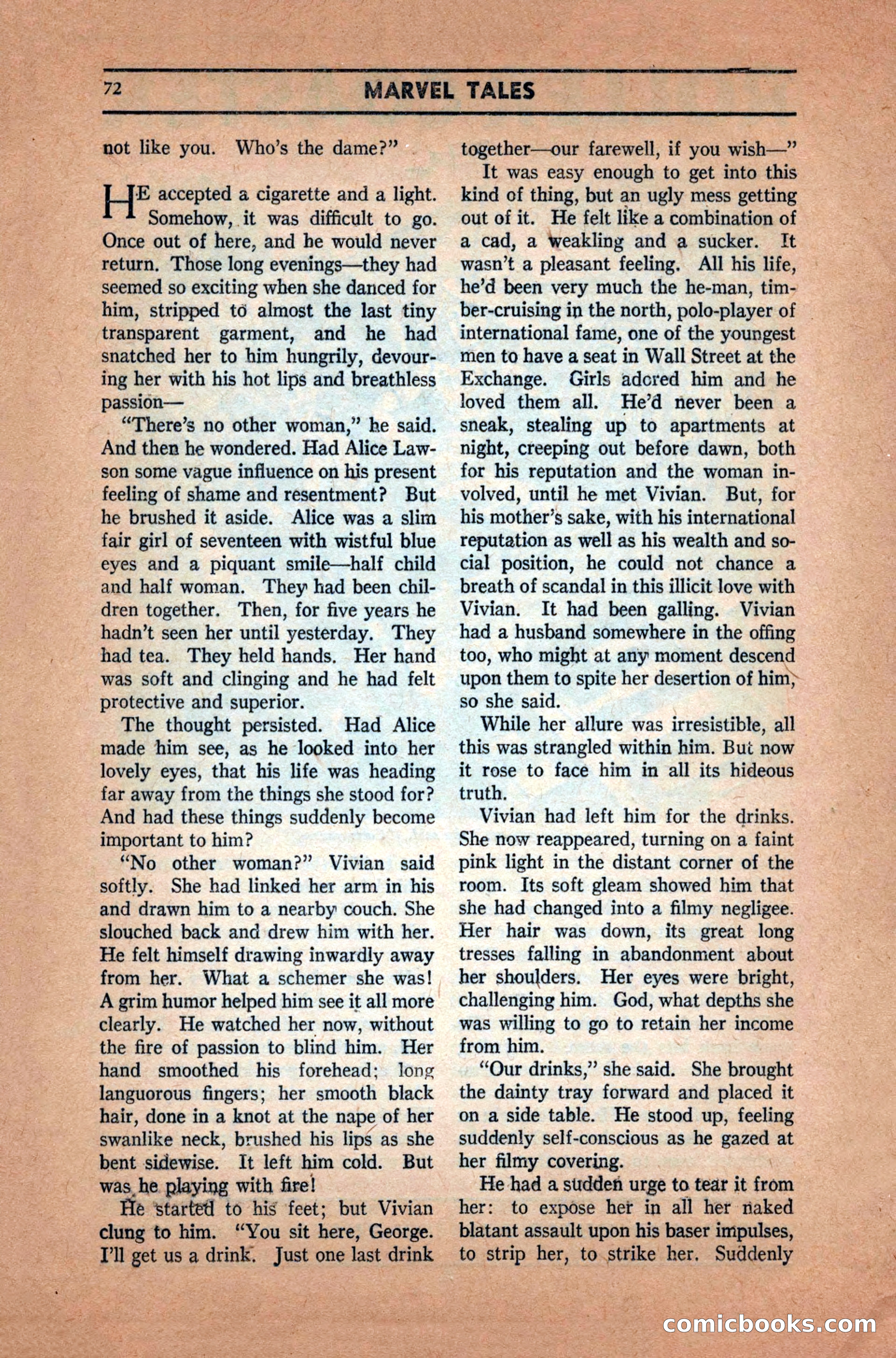 Marvel Tales, December 1939 — page 72 of 116