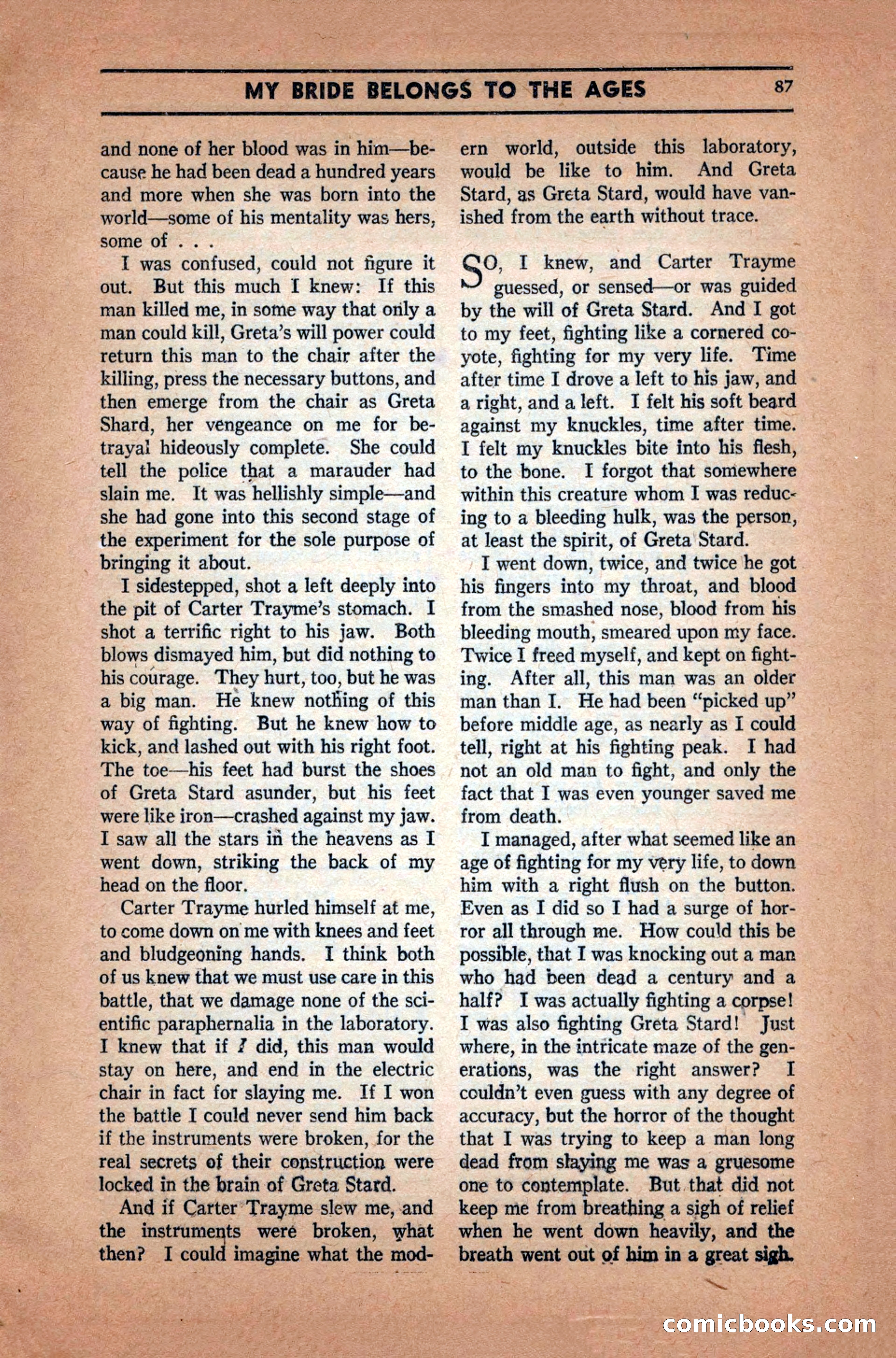 Marvel Tales, December 1939 — page 87 of 116