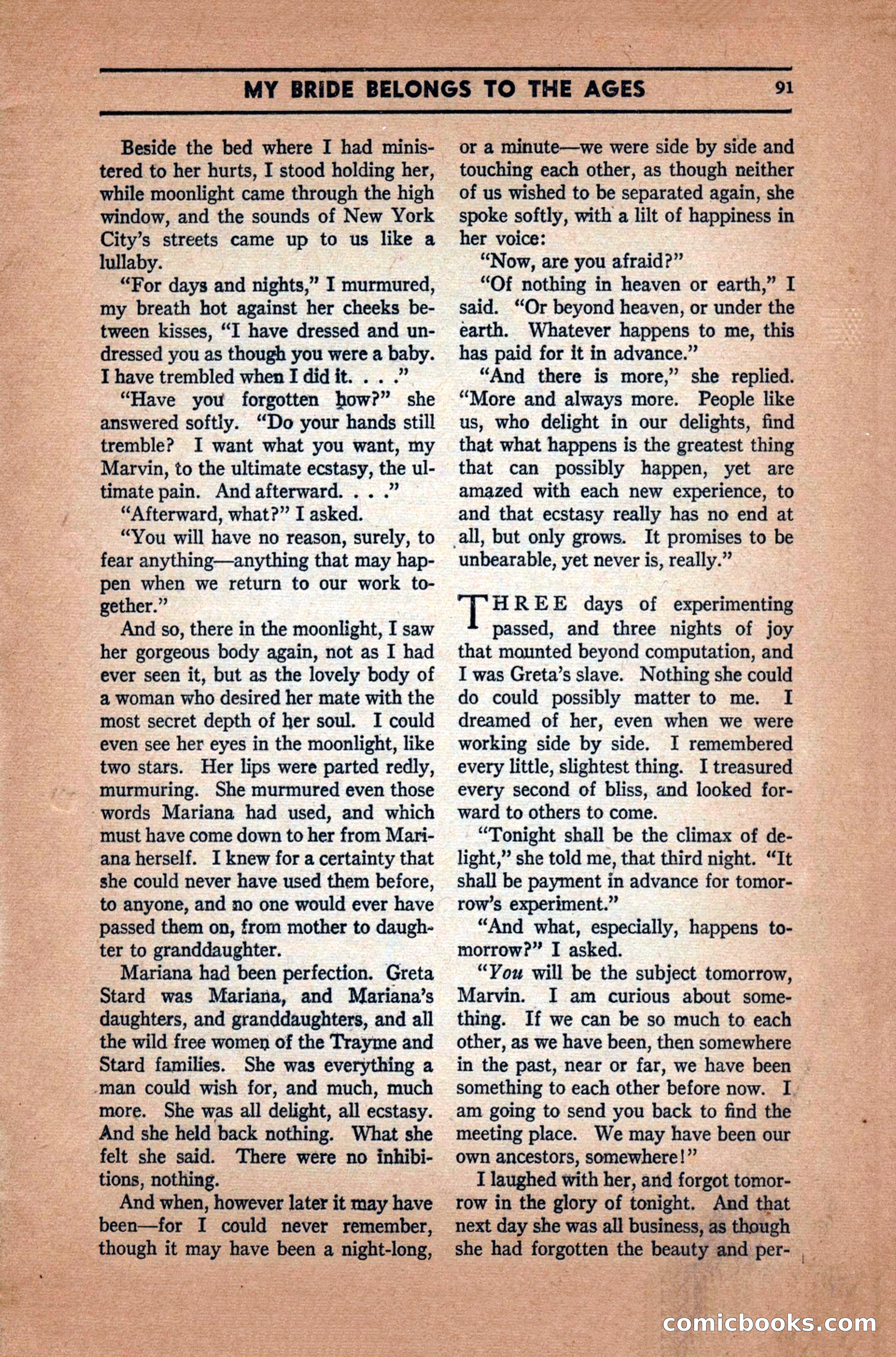 Marvel Tales, December 1939 — page 91 of 116