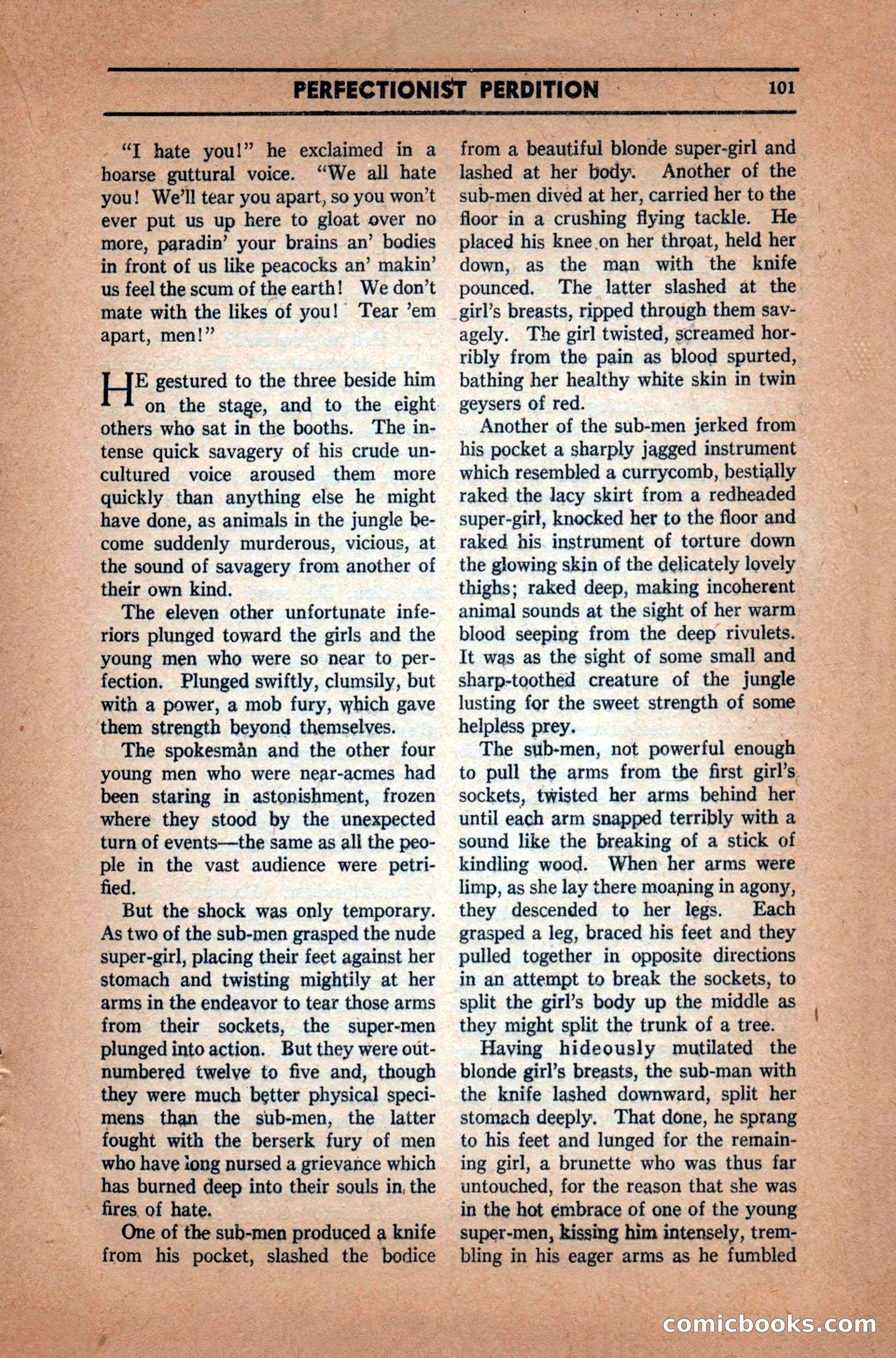 Marvel Tales, December 1939 — page 101 of 116
