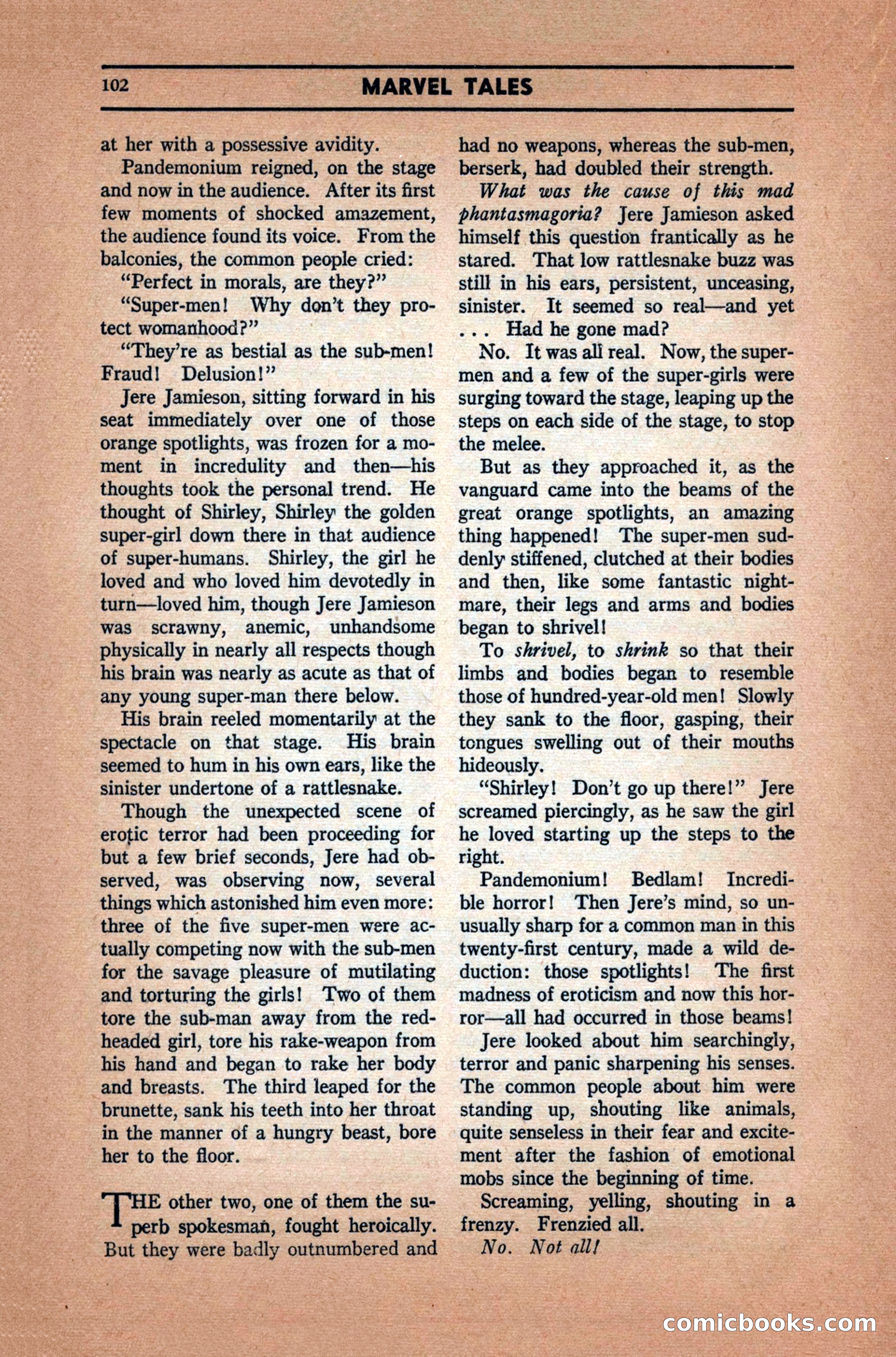 Marvel Tales, December 1939 — page 102 of 116