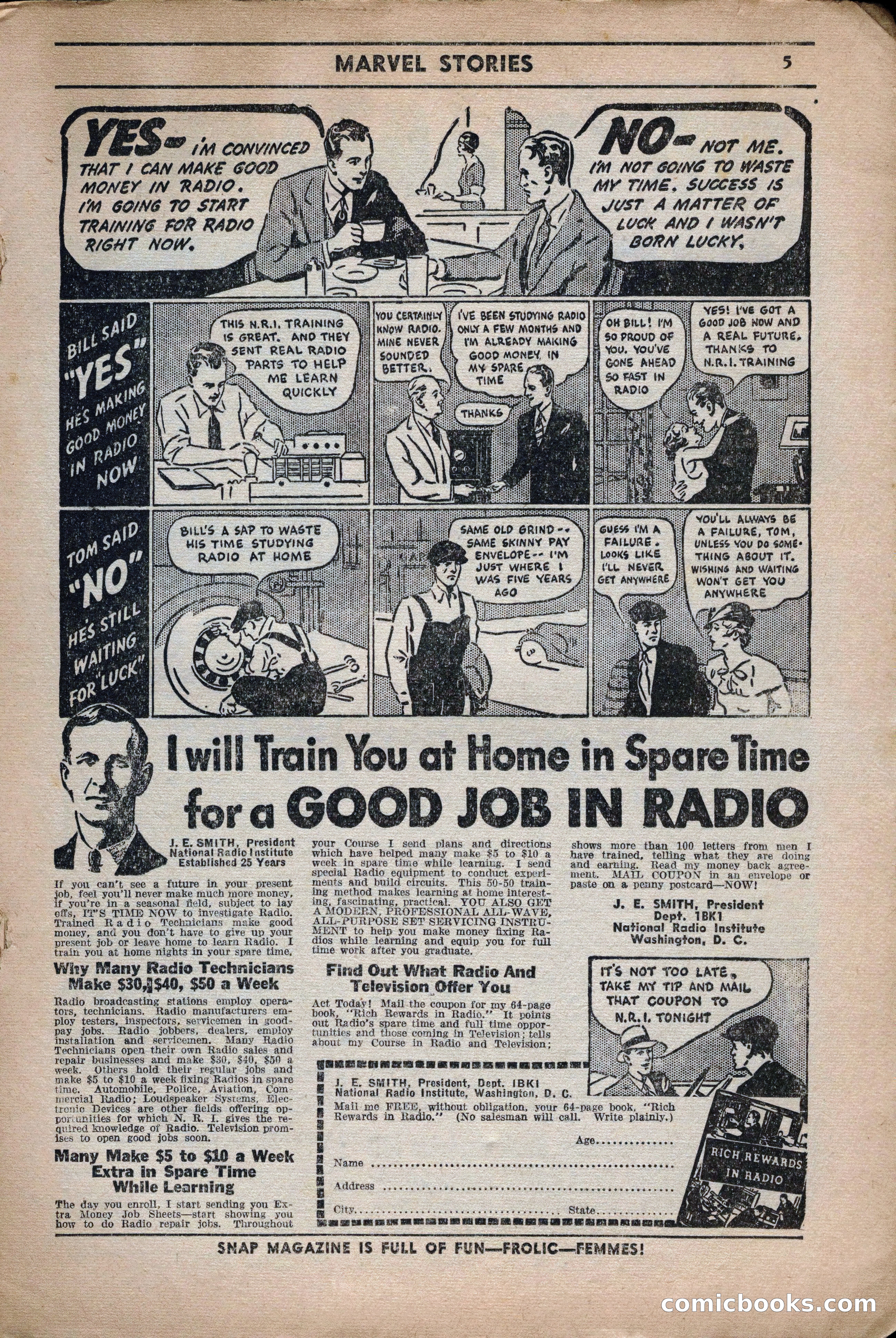 Marvel Stories, April 1941 — page 5 of 116
